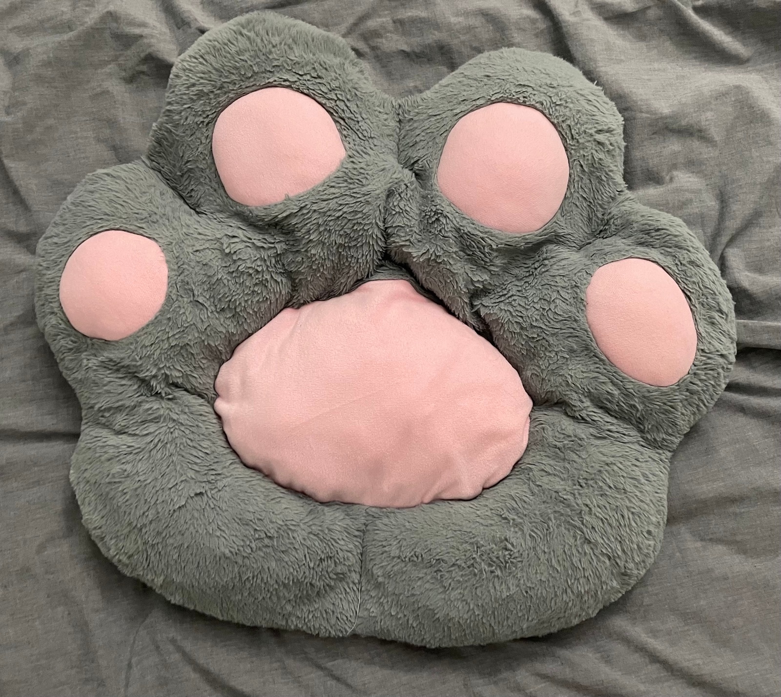 Plush Paw Pillow Cushion