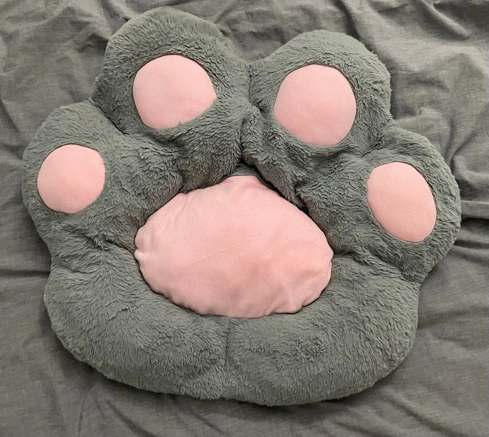 Plush Paw Pillow Cushion