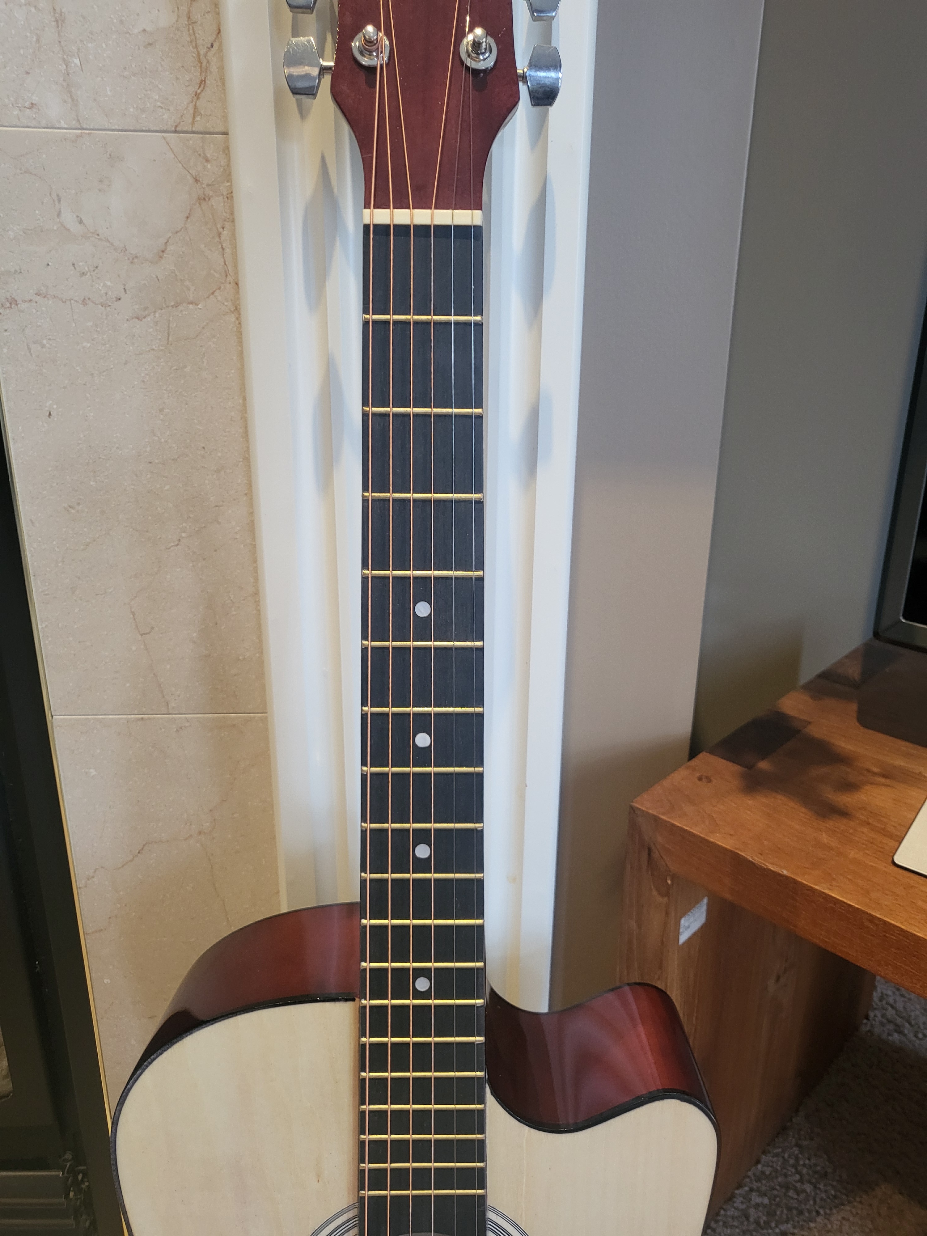 38" Acoustic Guitar Natural Finish, Great for Beginners New - photo 4