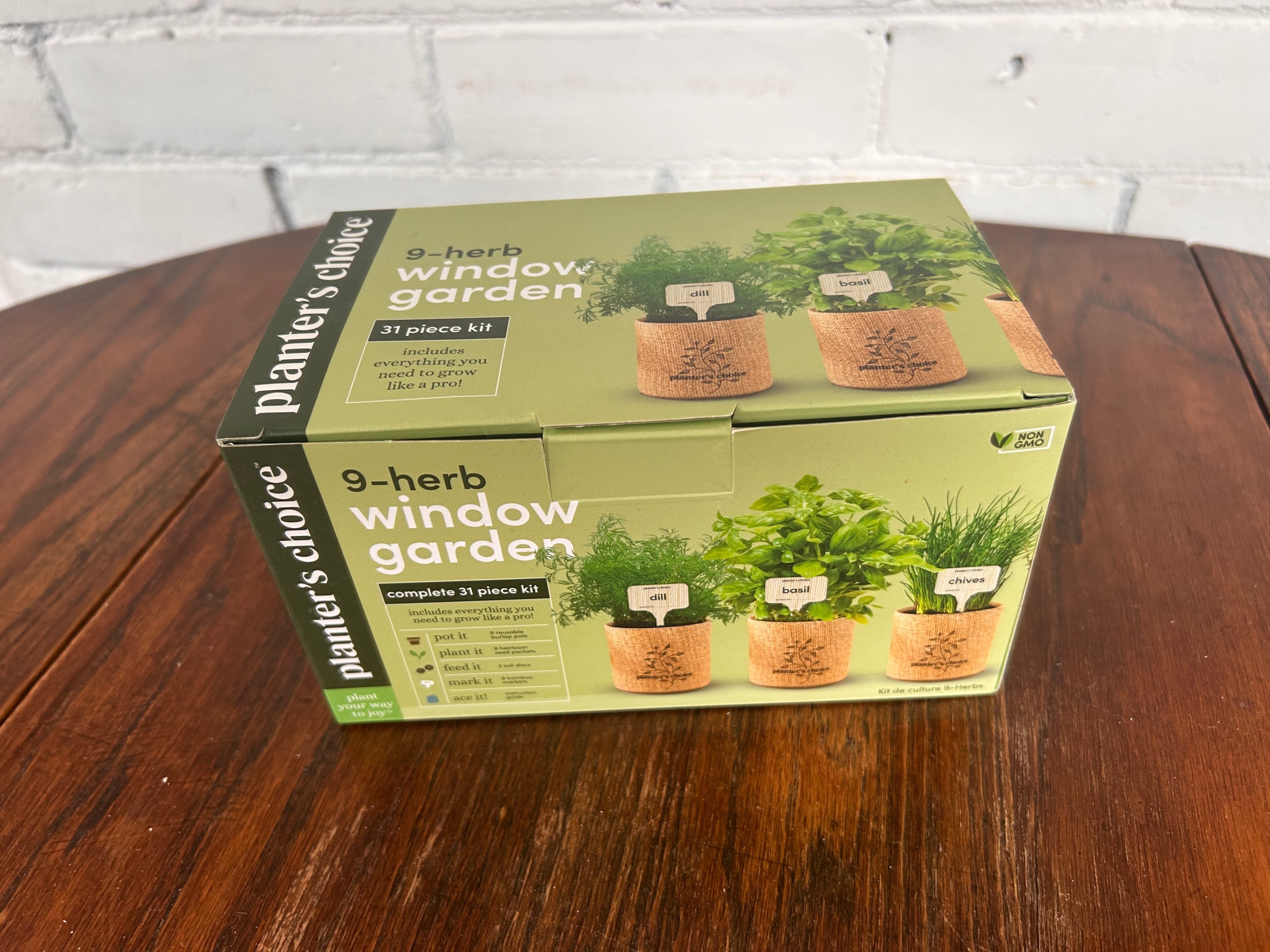 Planter's Choice 9-Herb Window Garden Kit