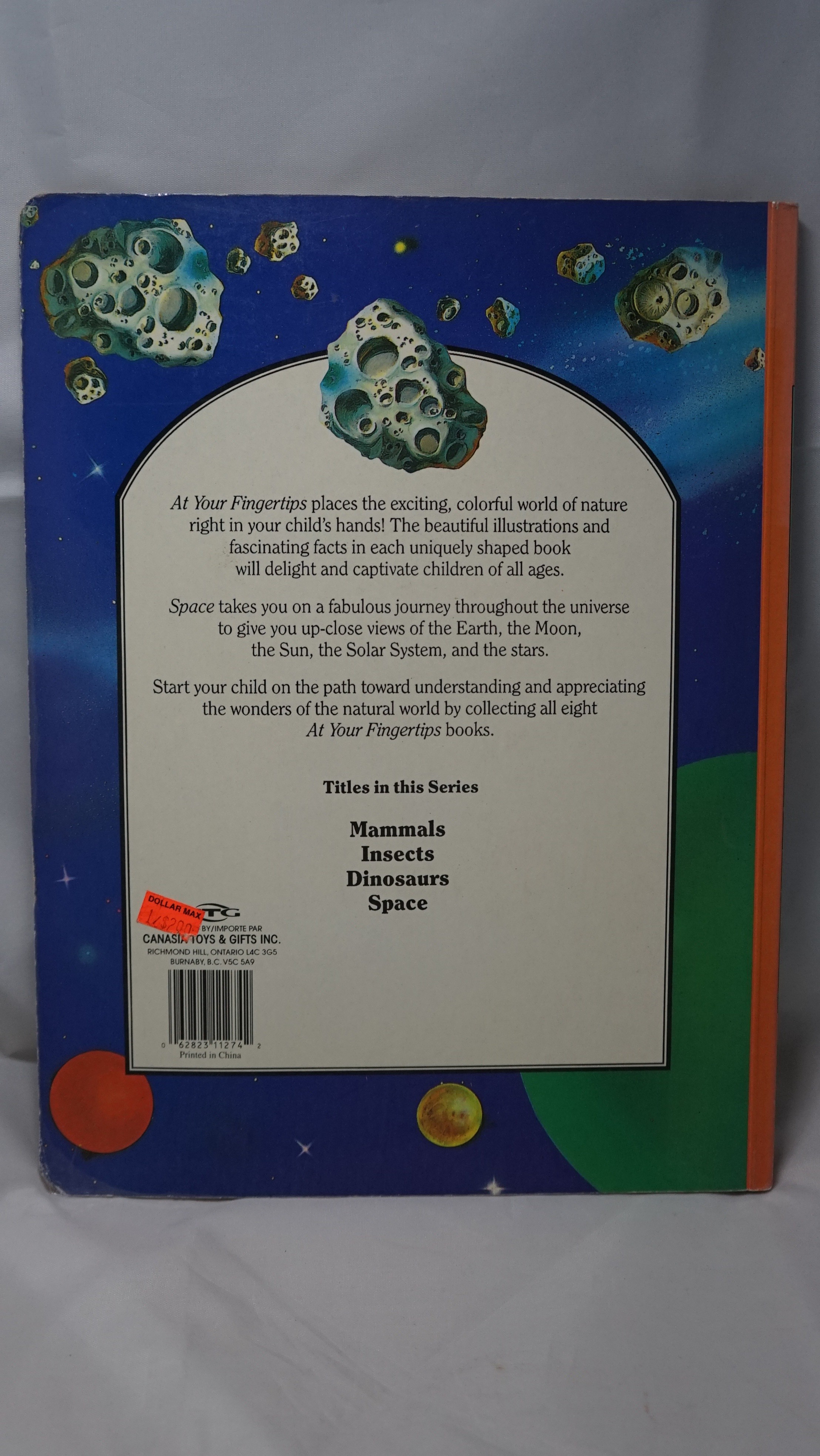 Space At Your Fingertips Shaped Board Book Solar System Planets - photo 2
