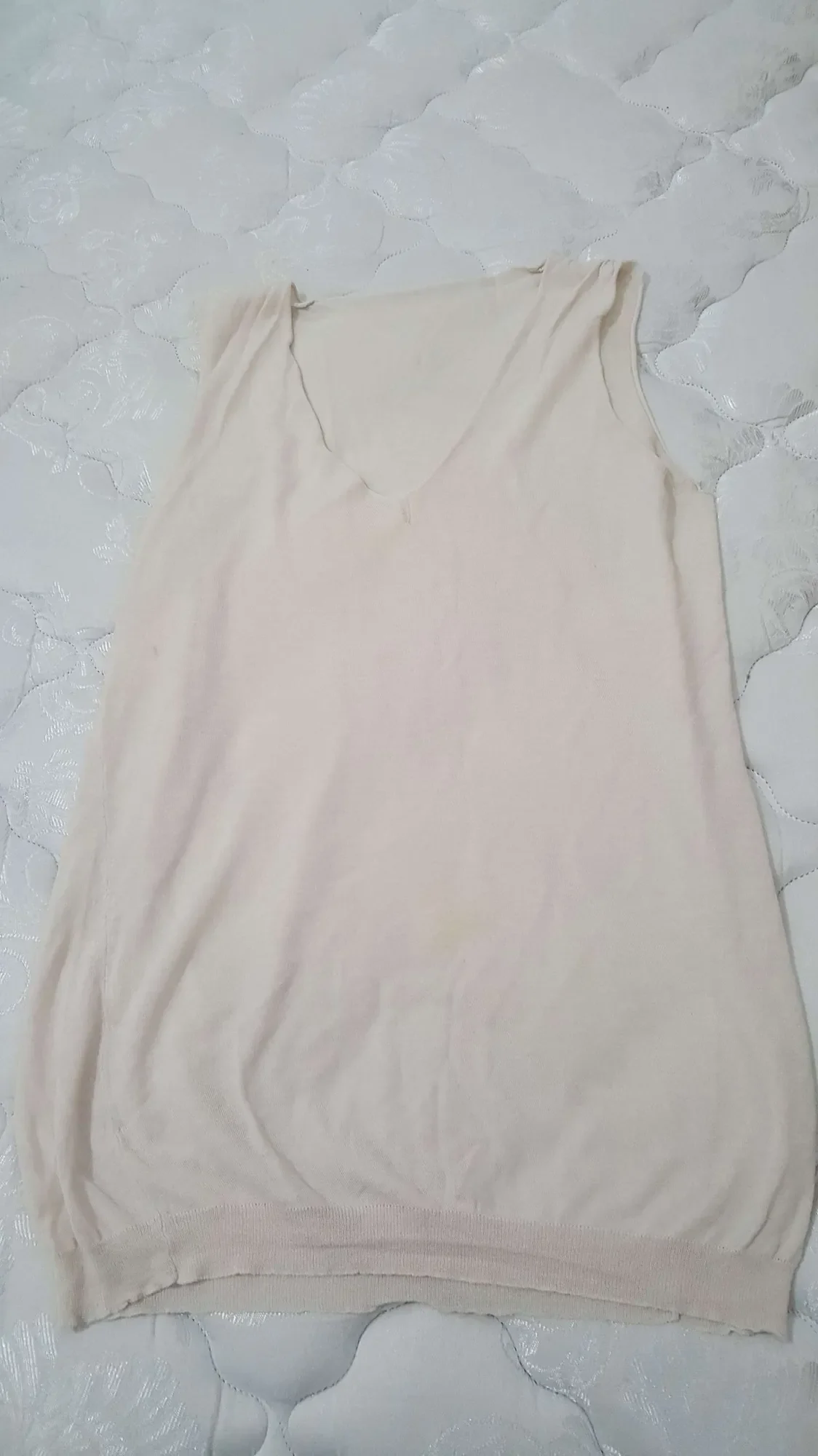Layering tank top -- off white/ beige