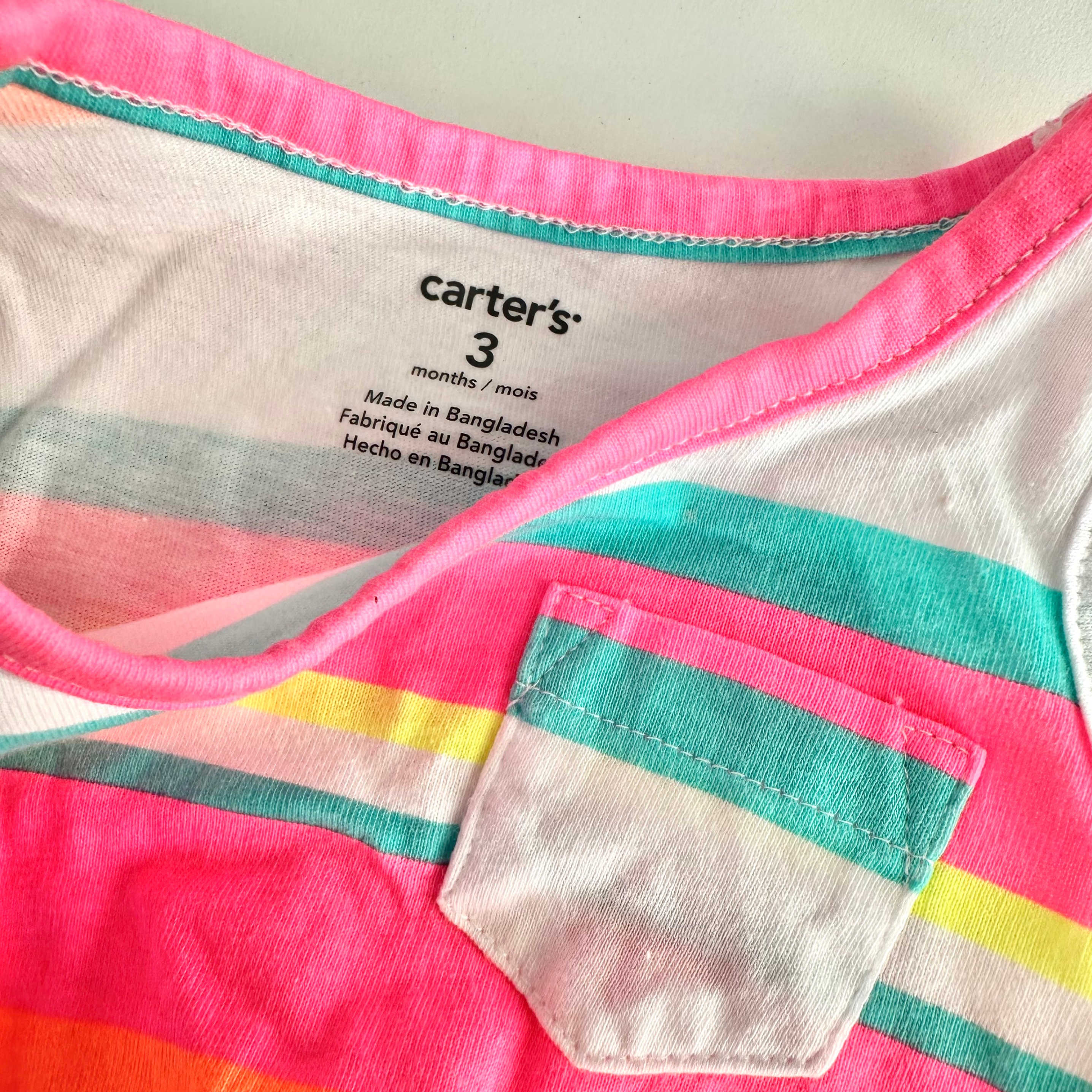 Baby Girl Beach Tank - Carter's - 3-6 Months - photo 3