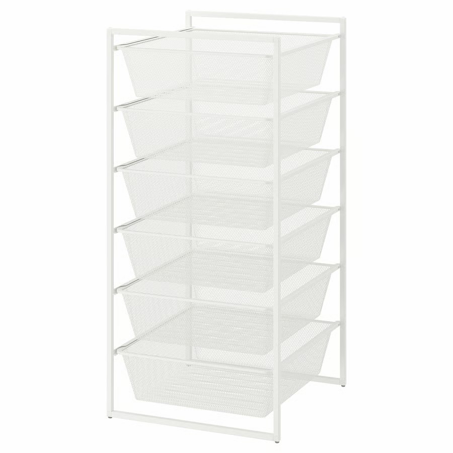 IKEA JONAXEL Storage Unit with 6 Baskets - photo 2