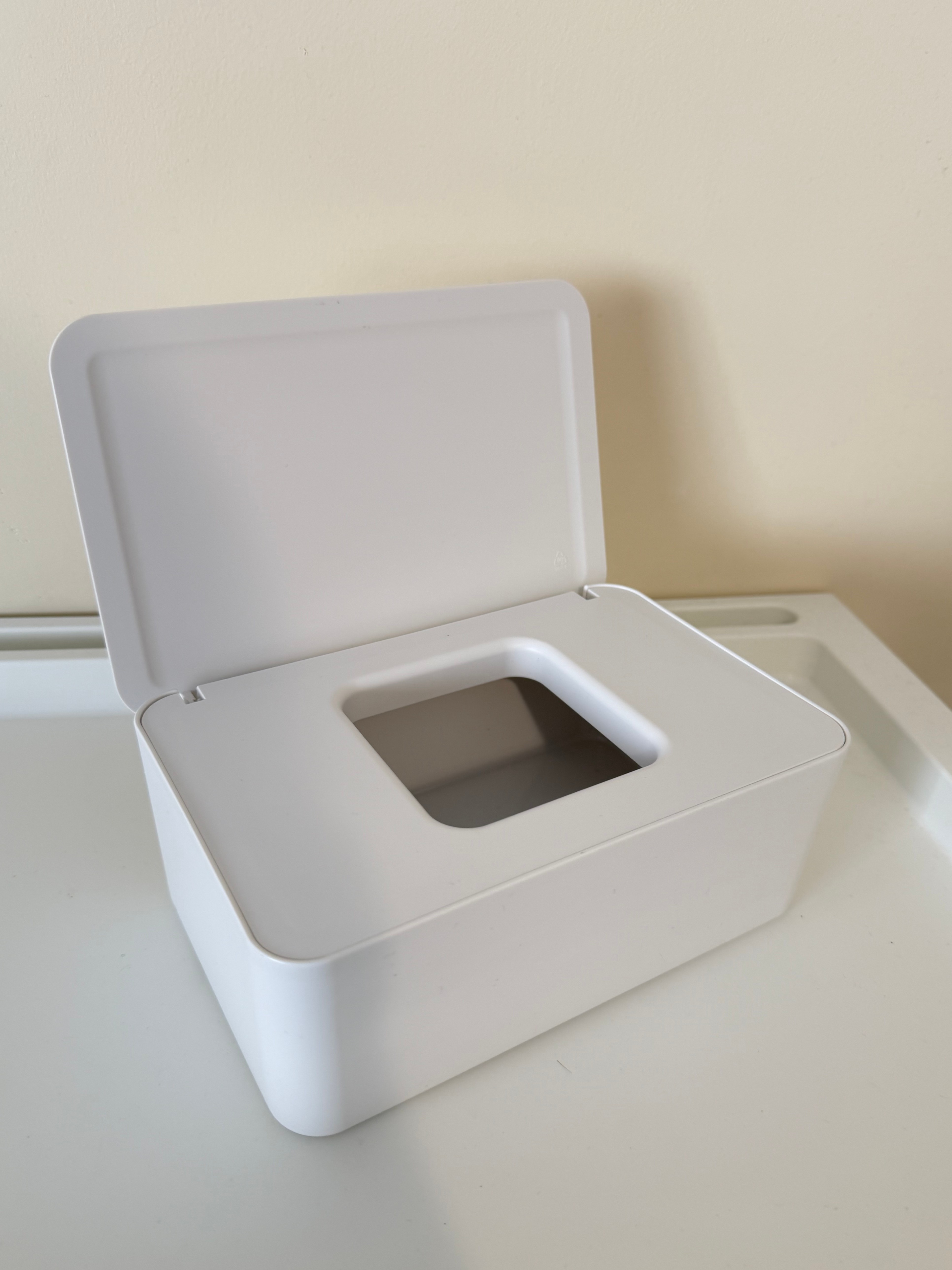 MUJI Polypropylene Wet Wipes Case – White - photo 2