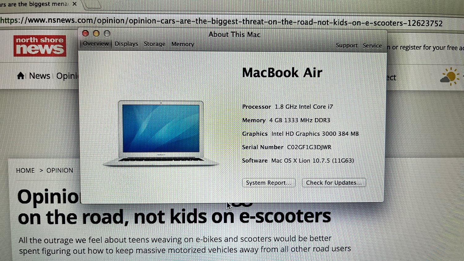 13" Macbook Air Mid-2011 - photo 5