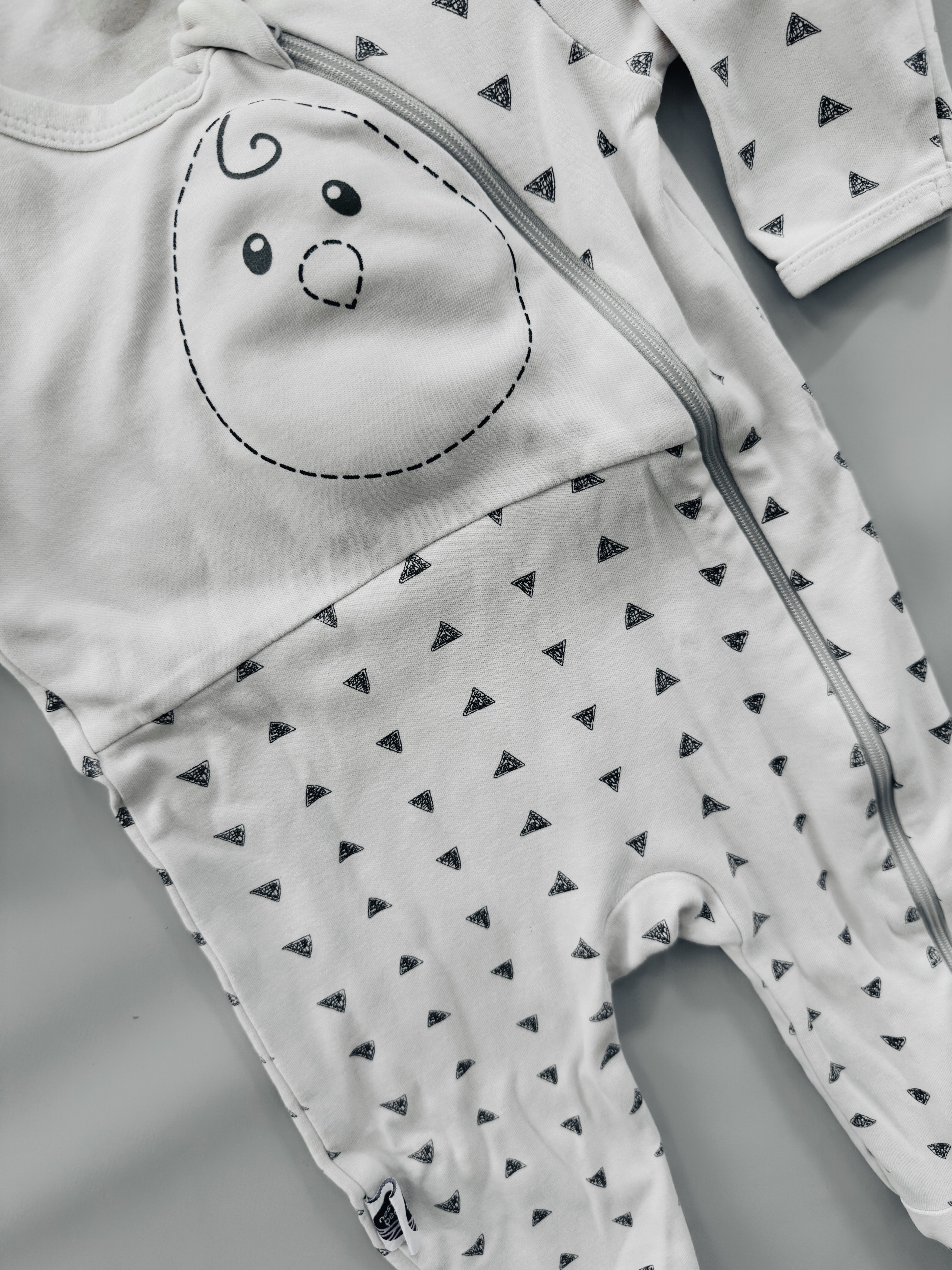 Nested Bean Zen Footie Weighted Pajama - 6-9 Months - photo 2