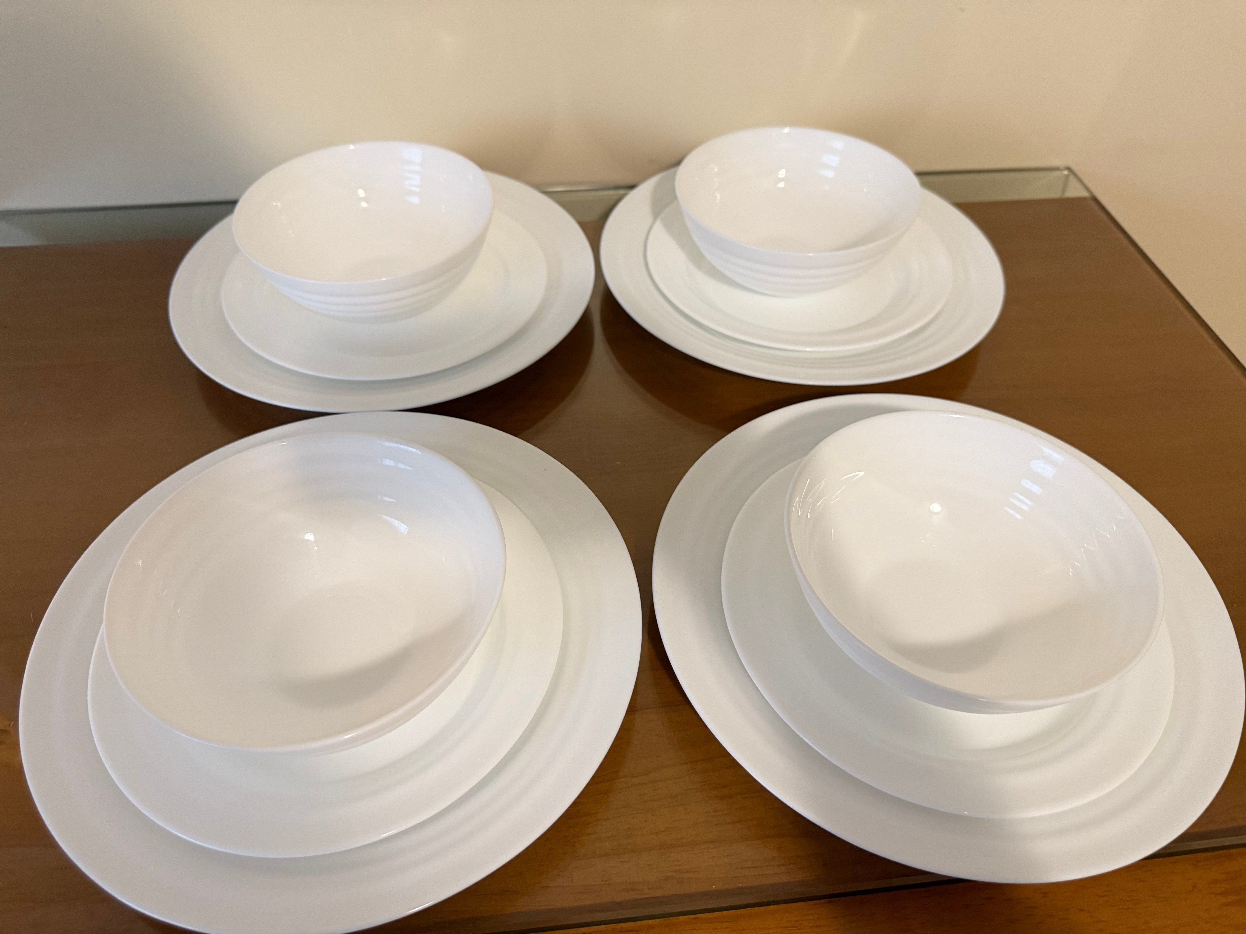 IKEA FAVORISERA 12-Piece Dinnerware Set – White - photo 4
