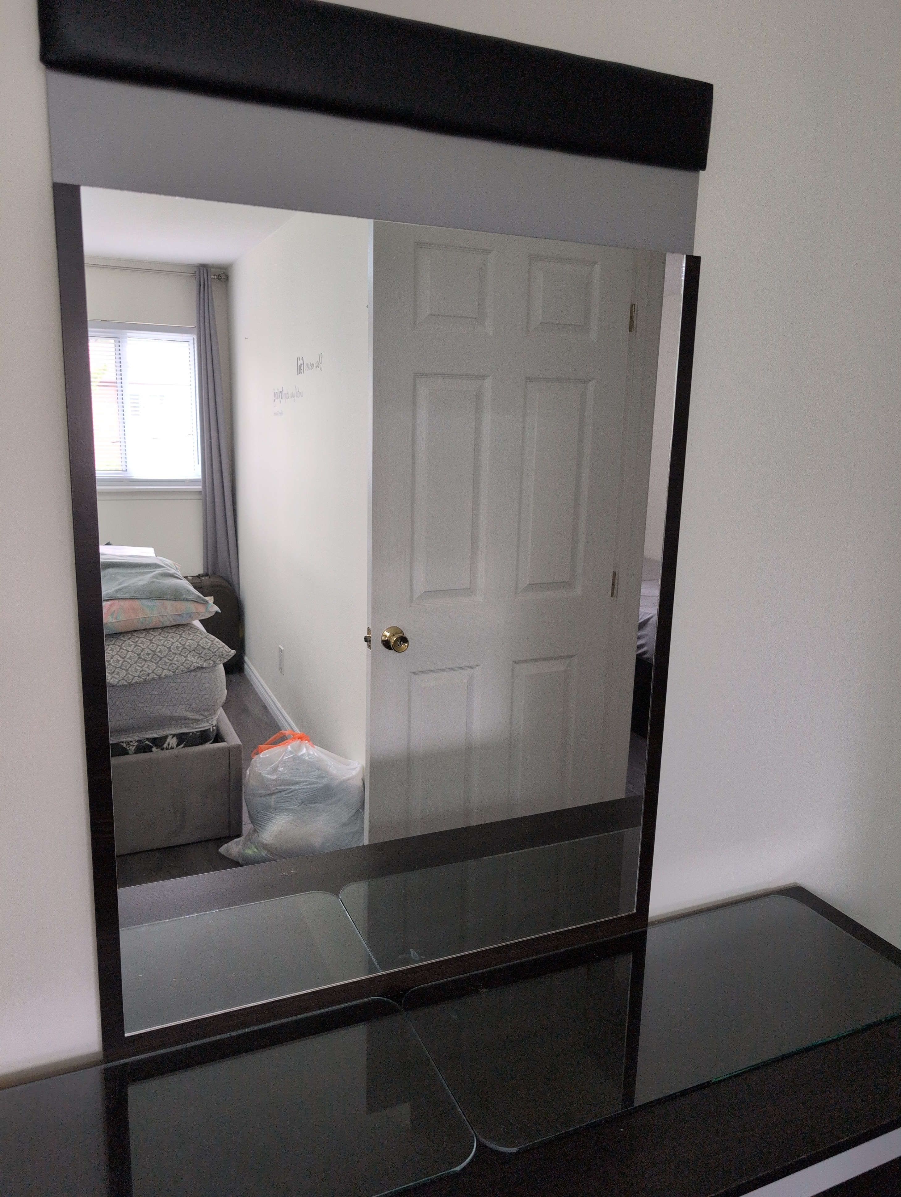 Dark Brown Dresser with Mirror - photo 5