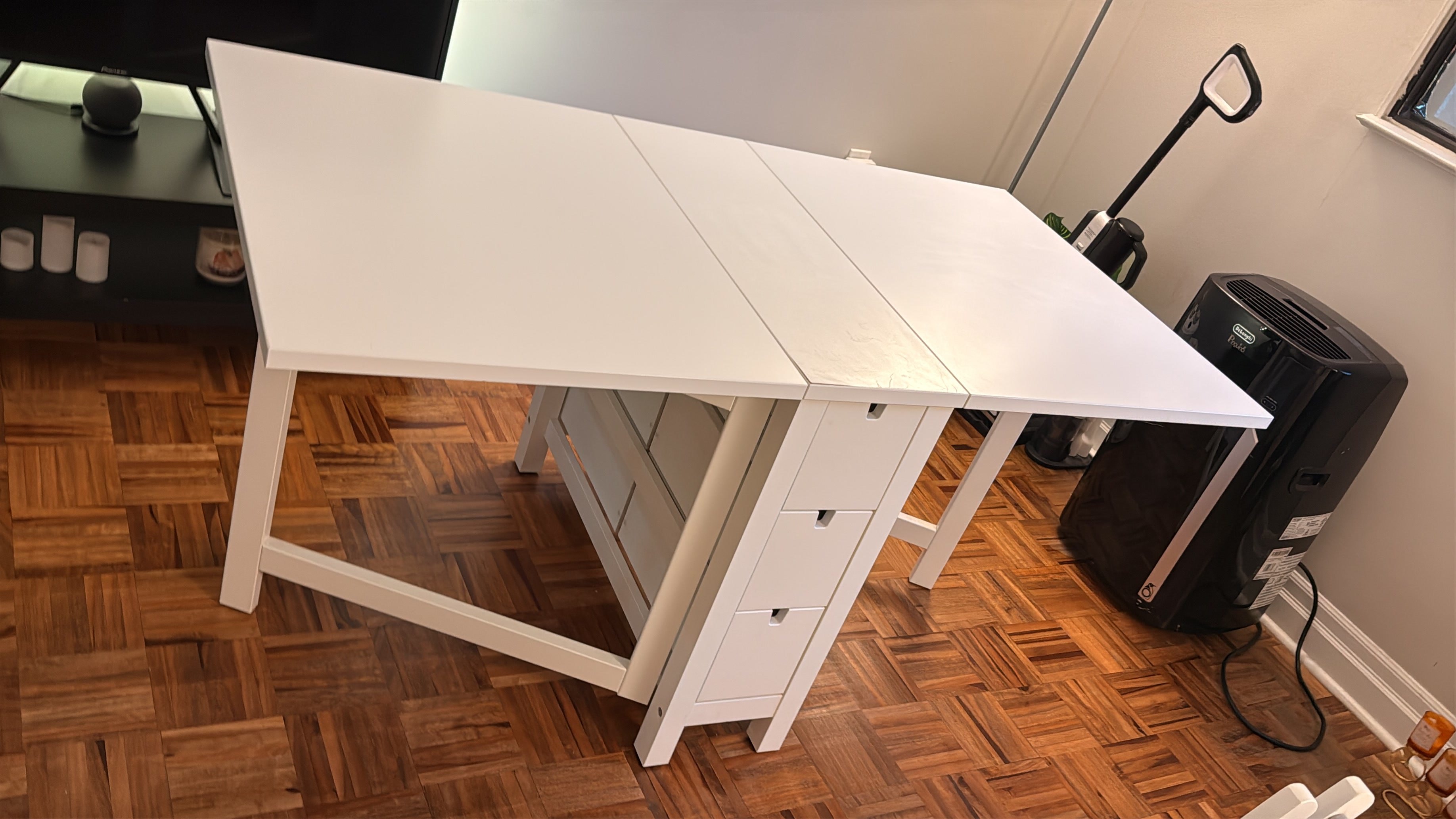 🍽️ IKEA NORDEN Table + 4 FRÖSVI Folding Chairs - photo 3