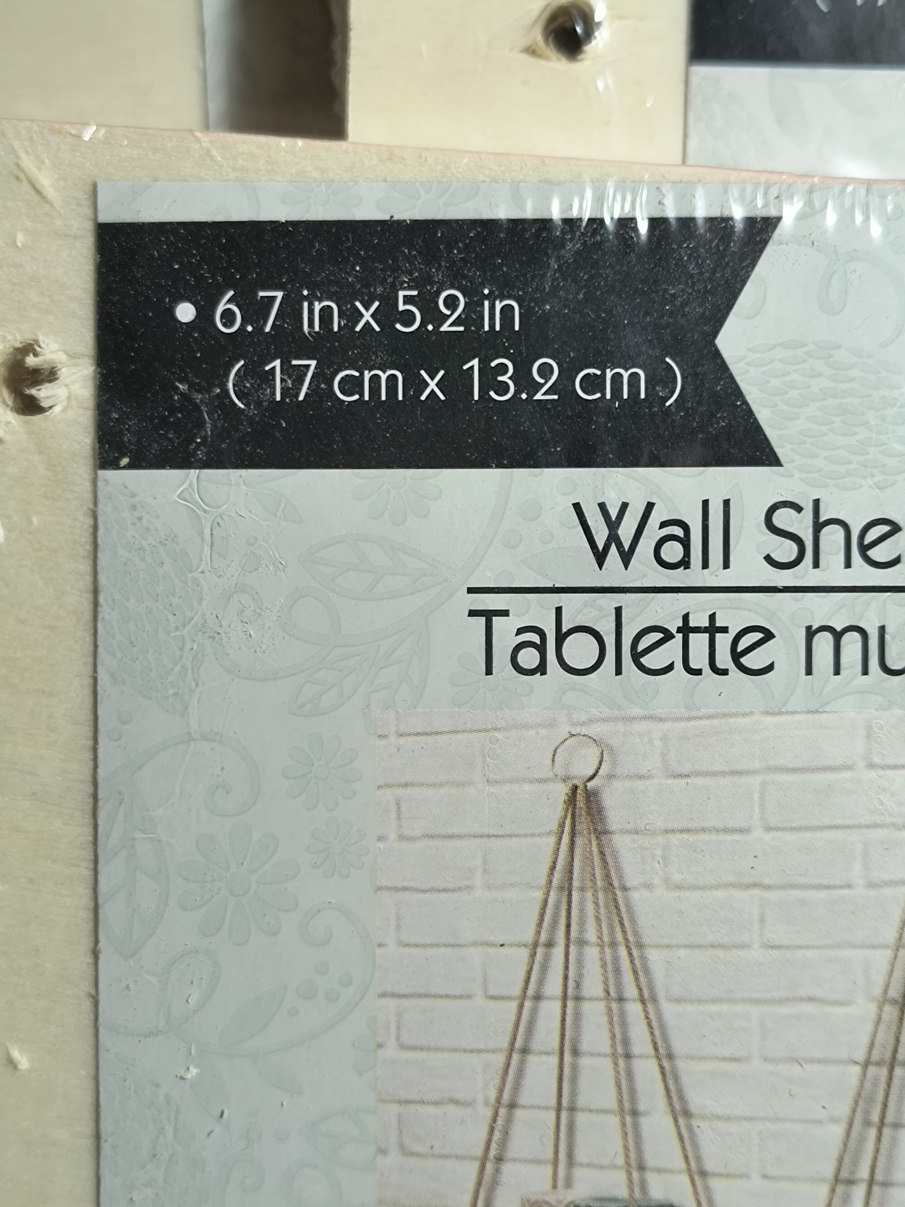 3x Sets (6 Total) DIY Floating Wood Wall Shelf | Boho Hanging! - photo 4