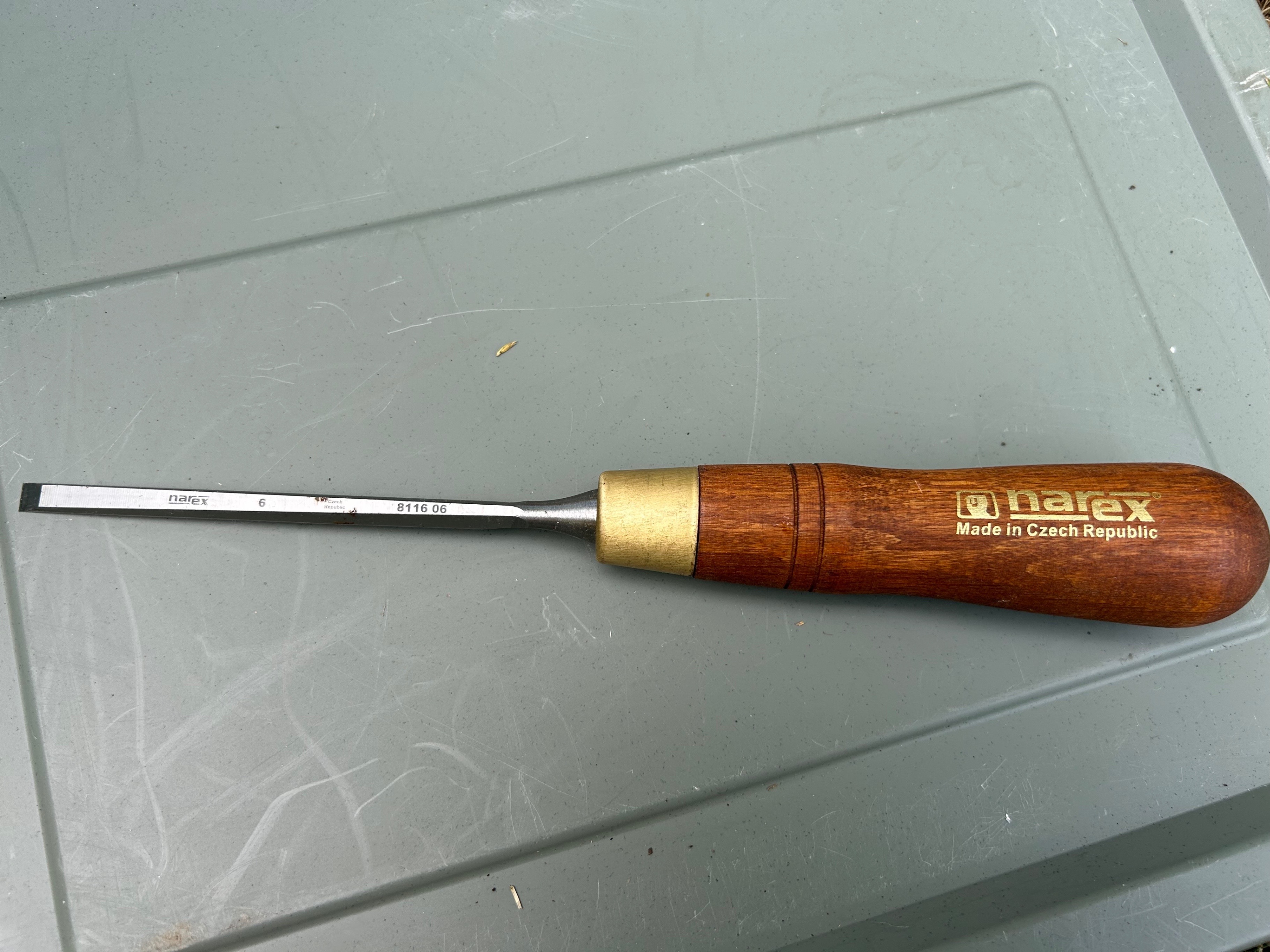 Narex 8116 Cabinetmakers Chisel - 6mm