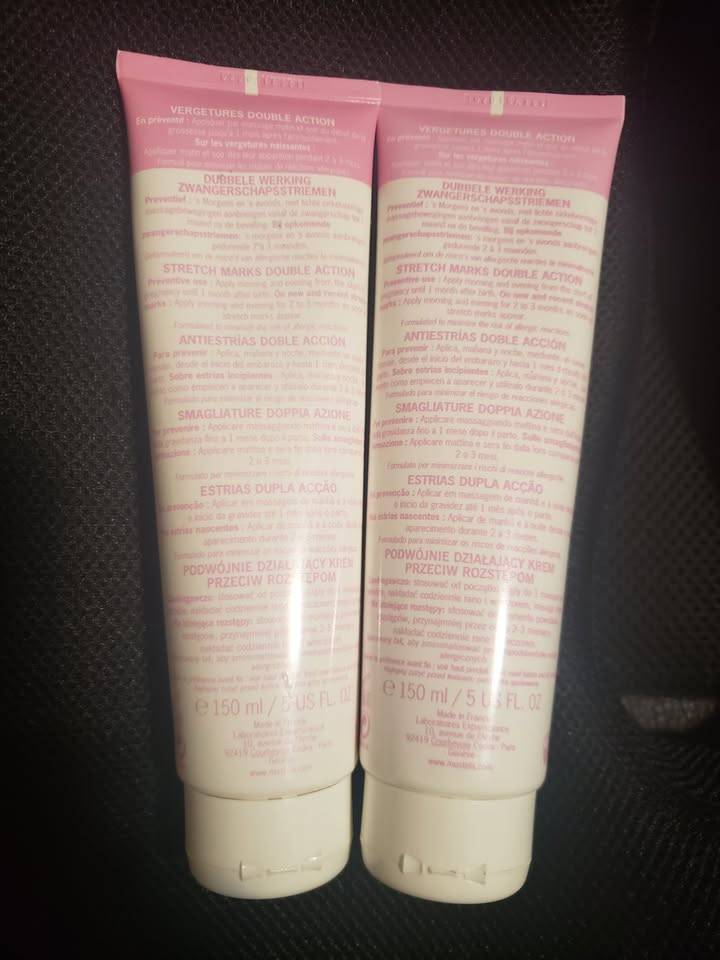 Mustela Double Action Stretch Marks Cream, 150ml, Made in France - photo 2