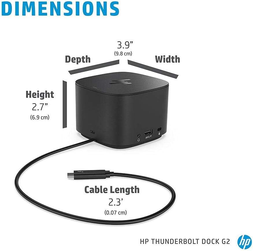HP Thunderbolt Dock G2 Original 230W Adapter - photo 4