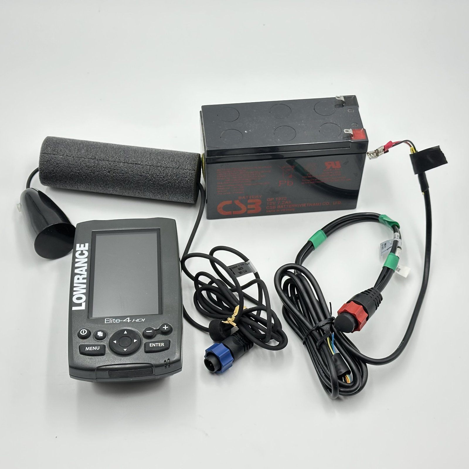 Lowrance Elite-4 HDI Boat & Ice Fishing Kit