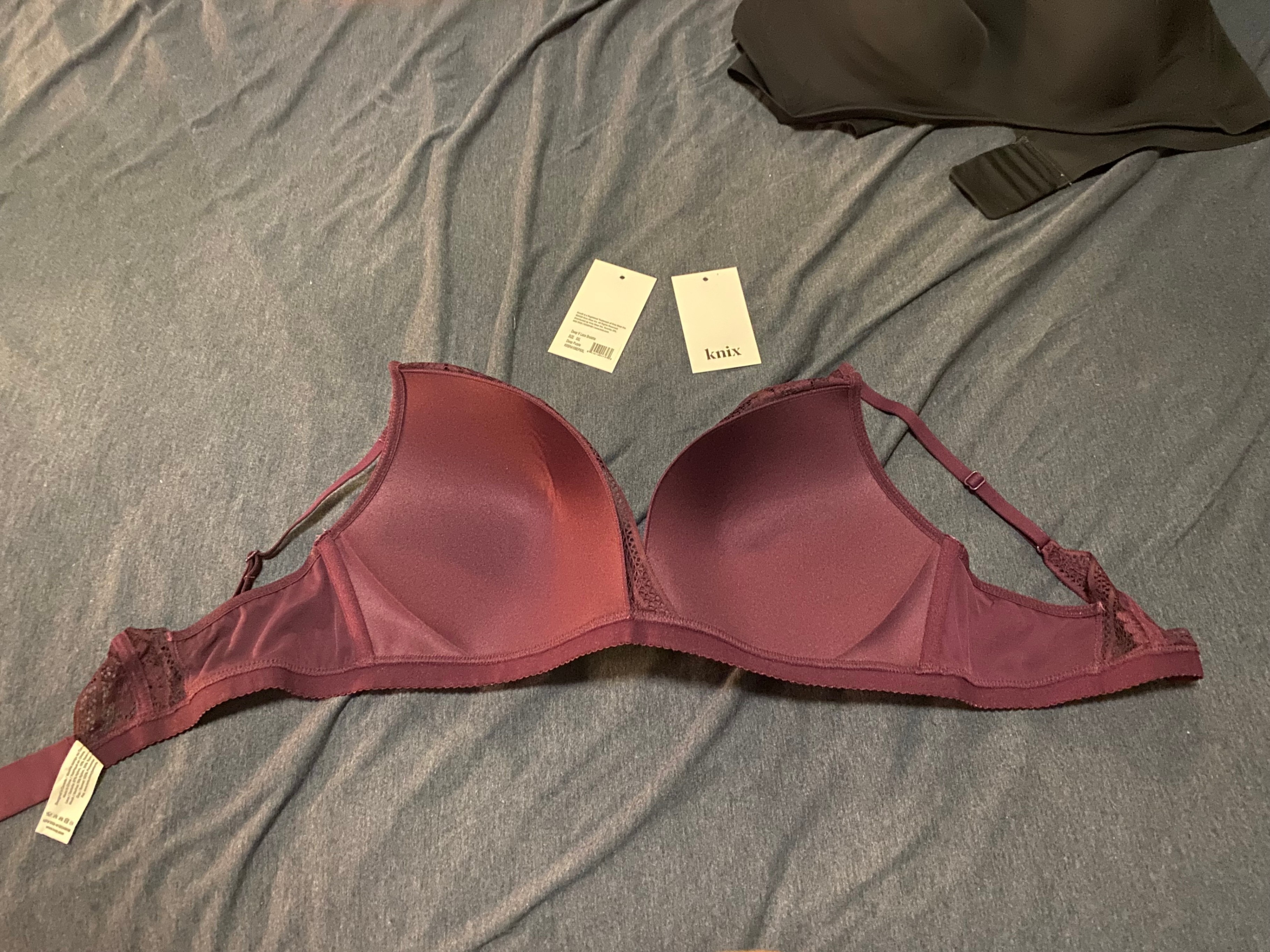 Knix Lace Deep V Bralette - photo 2