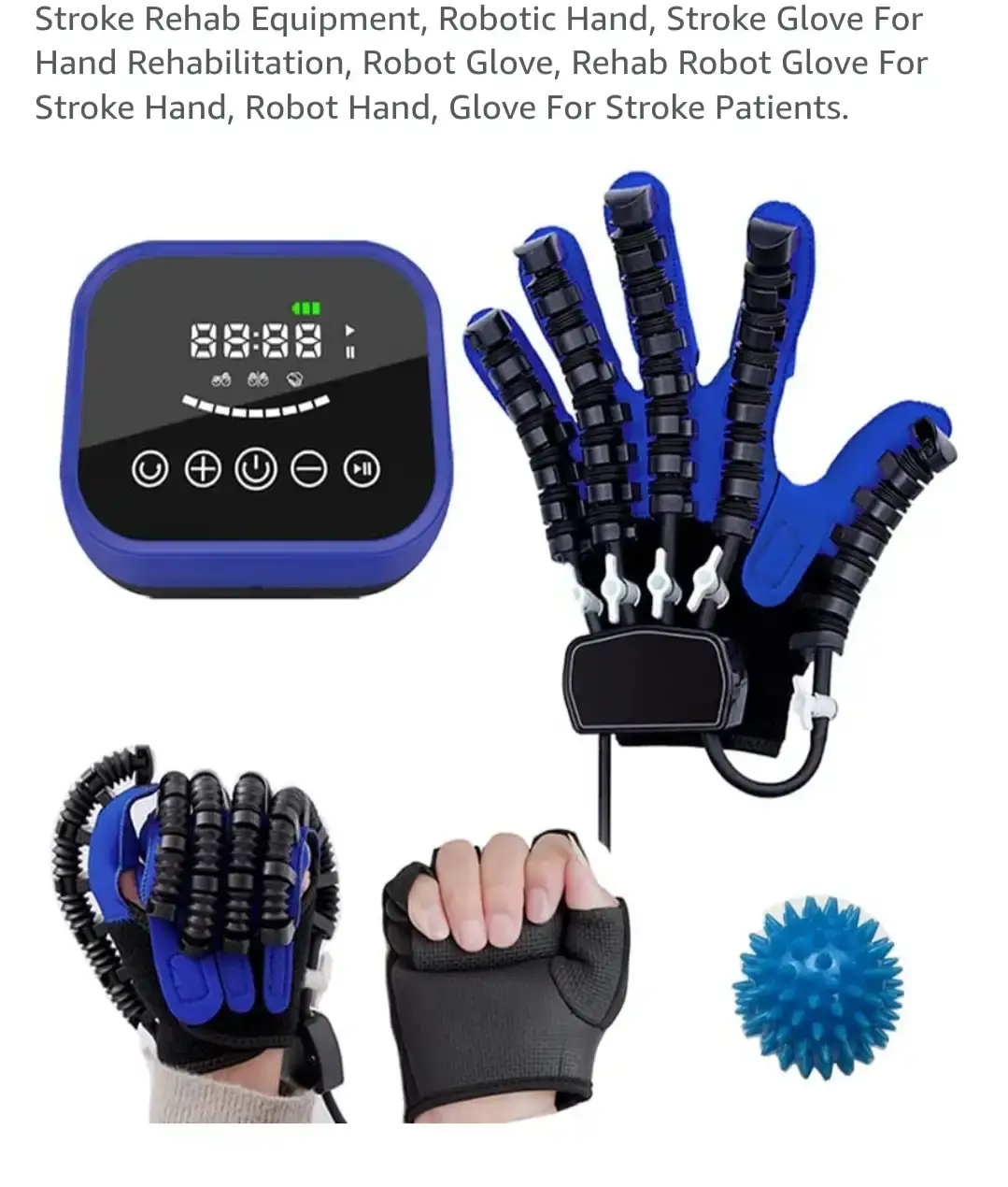 Robotic Hand Rehabilitation Glove Left Hand Large