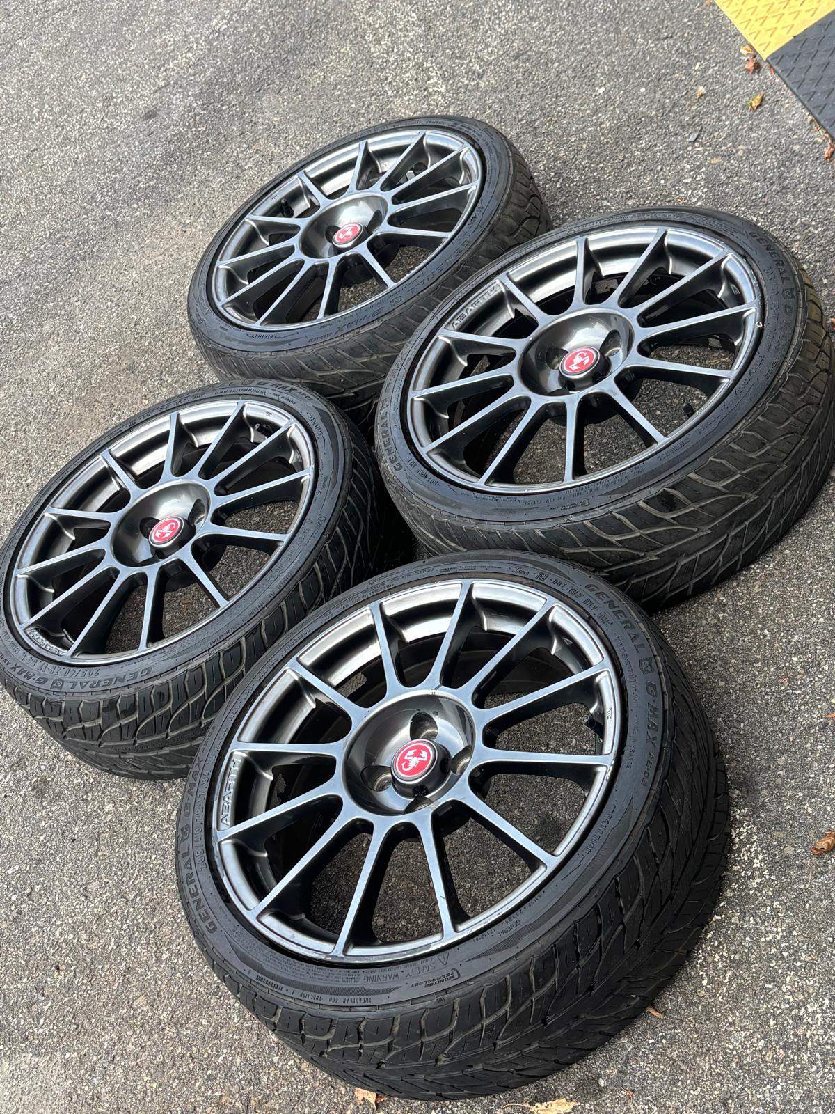OEM 17”FIAT 500 ABARTH (4x98)+205/40/R17 General A/S+TPMS - photo 3