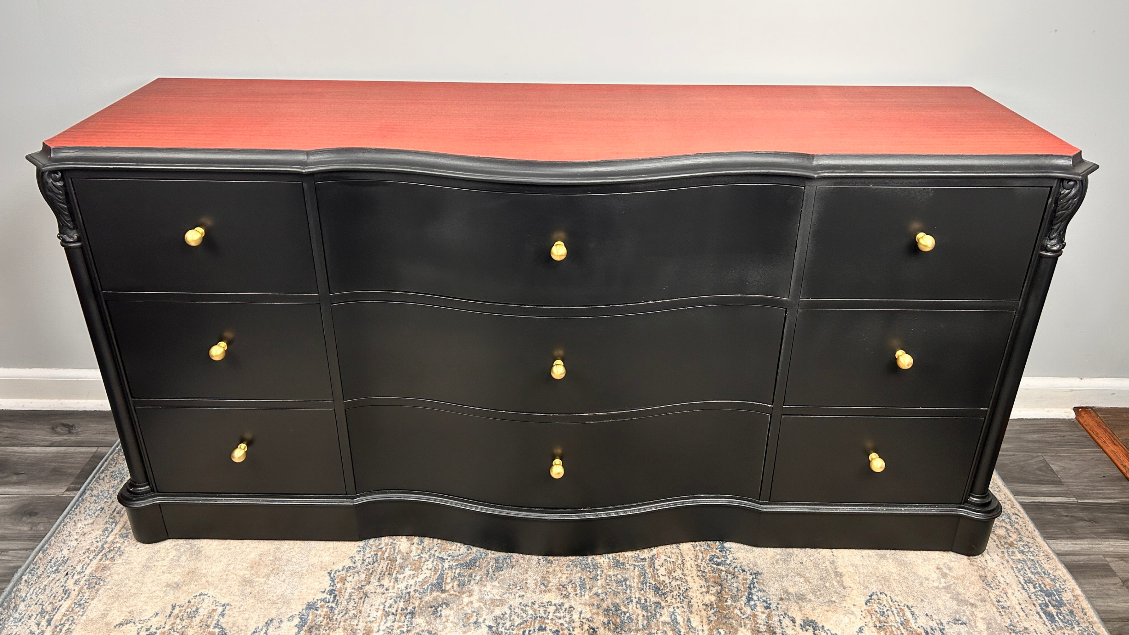 Black Dresser Mahogany Duncan Phyfe Delivery - photo 3