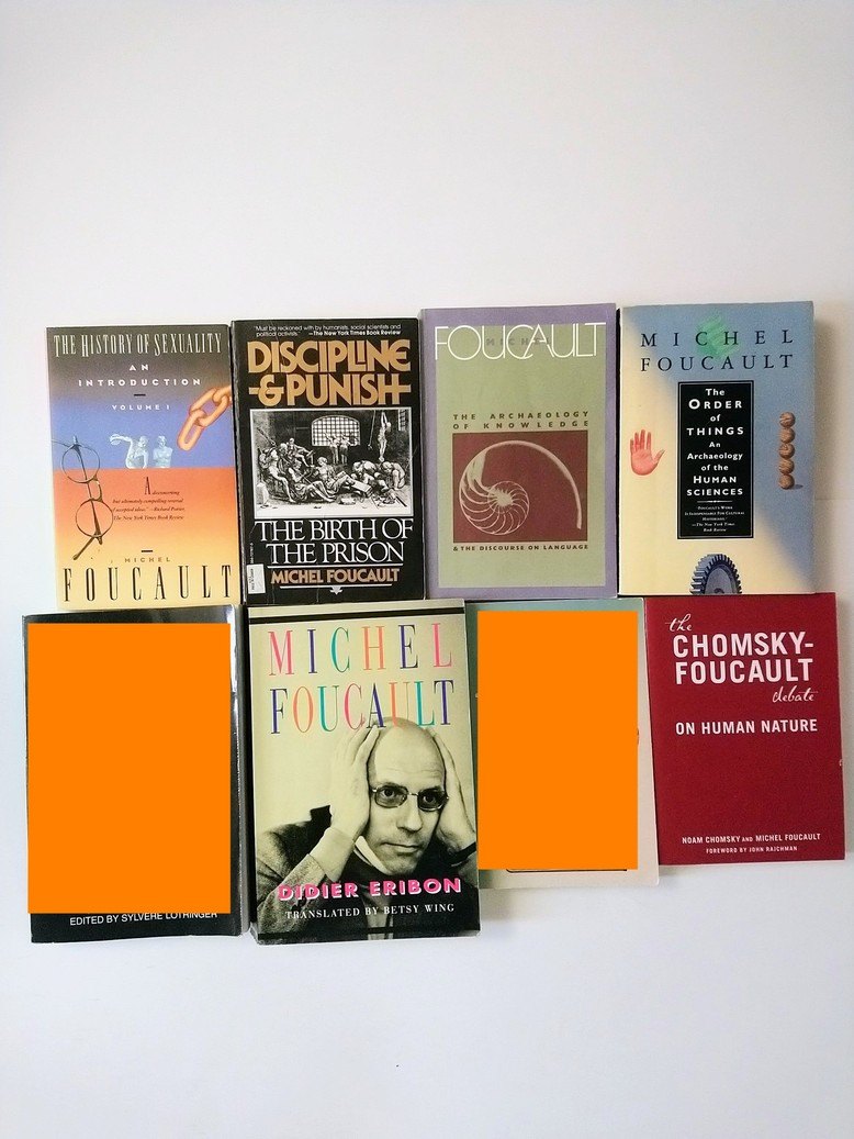 Michel Foucault books!
