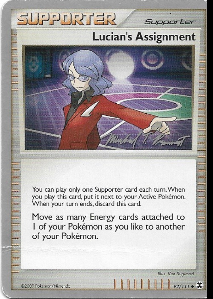 Pokemon Lucians Assignment 92/111 World Championships 2010 Deck