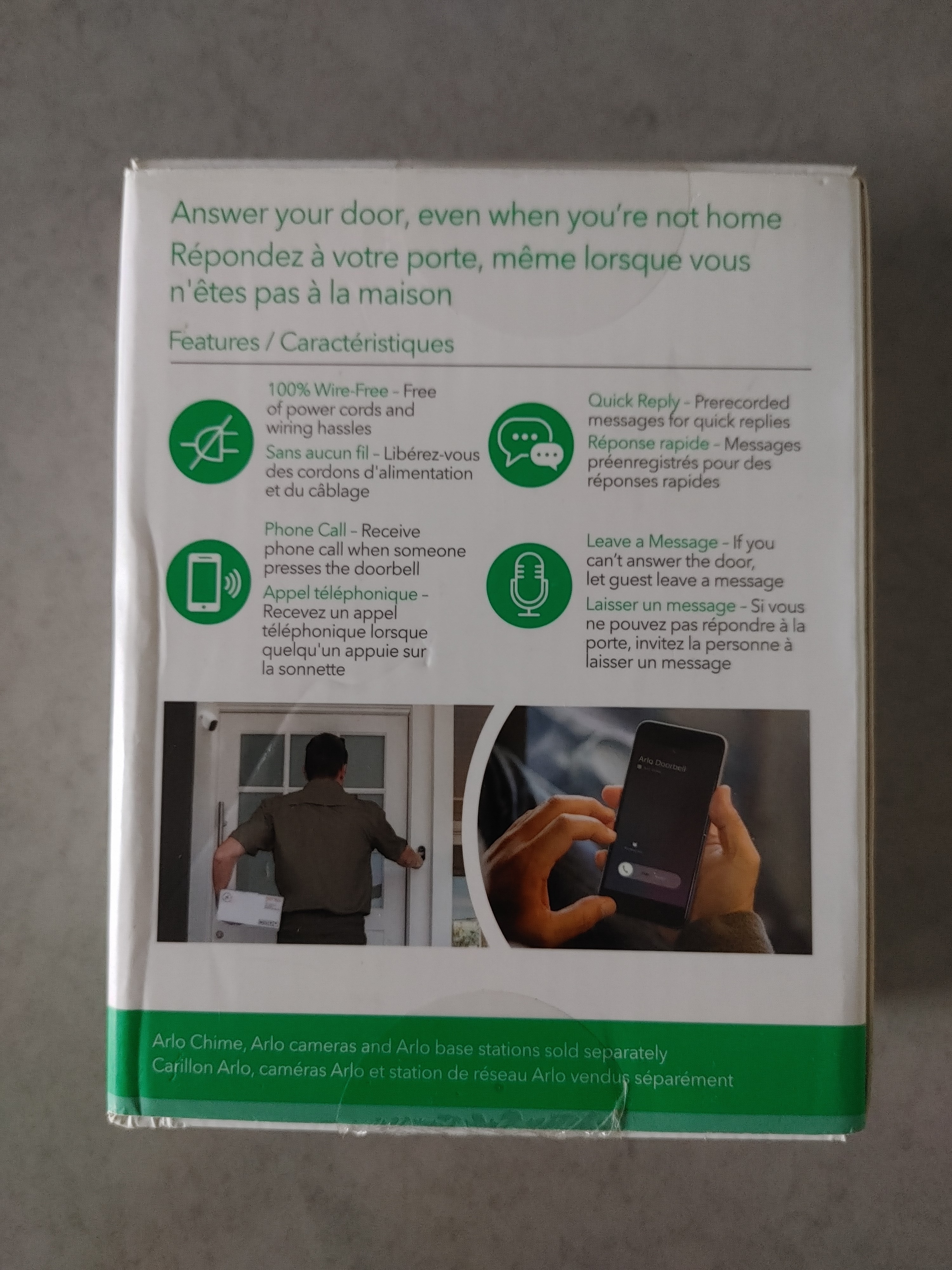 Sealed Arlo Audio Doorbell - photo 2