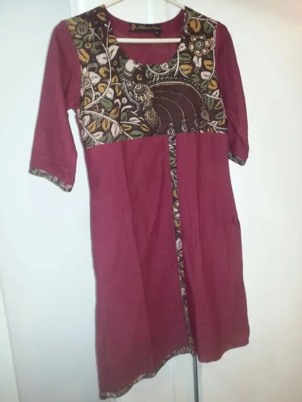 Neelaambari Indian Cotton Patterned Dress/Shirt - photo 2