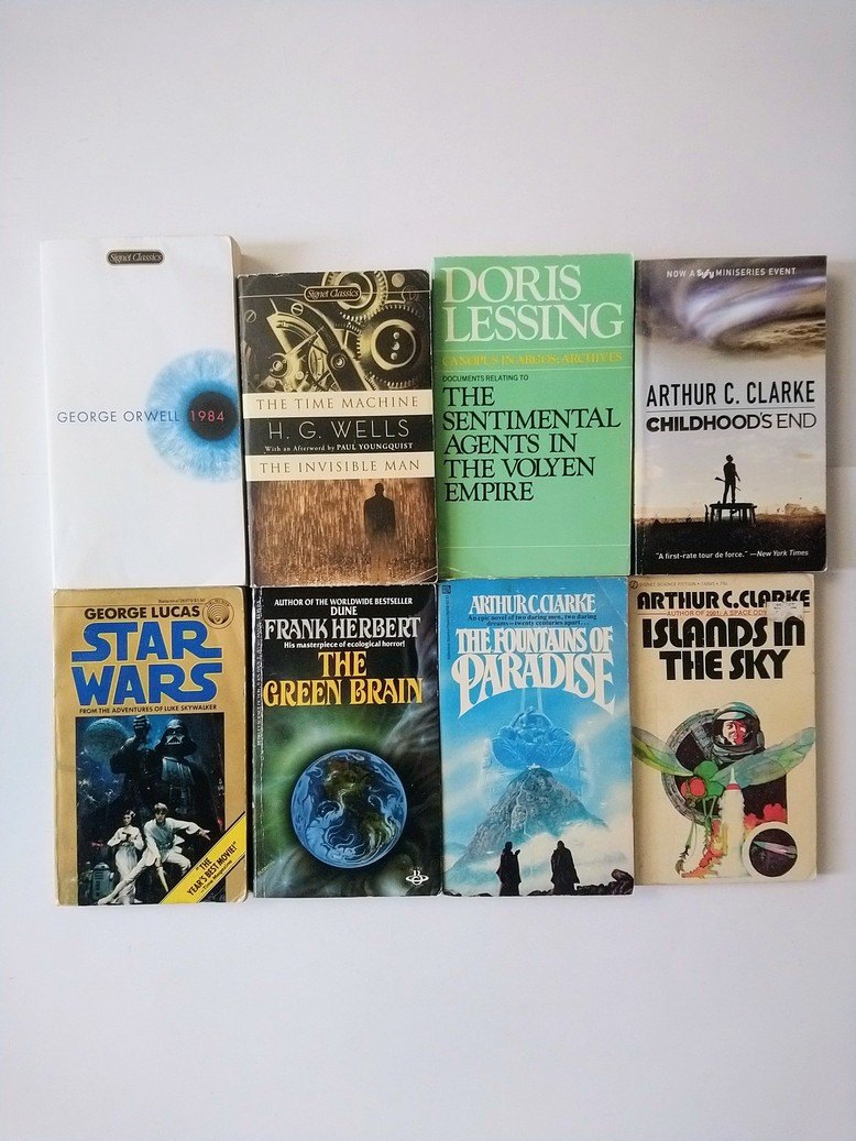 Sci-fi pocketbooks!
