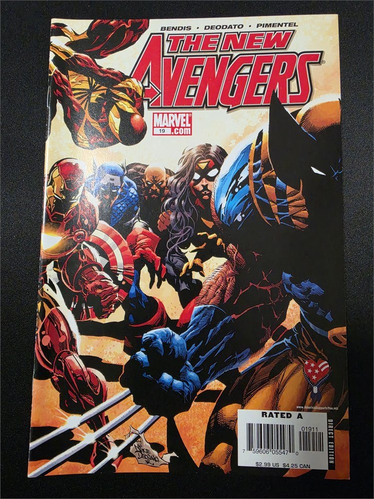 Marvel Comics The New Avengers #19 Comic Book - photo 2
