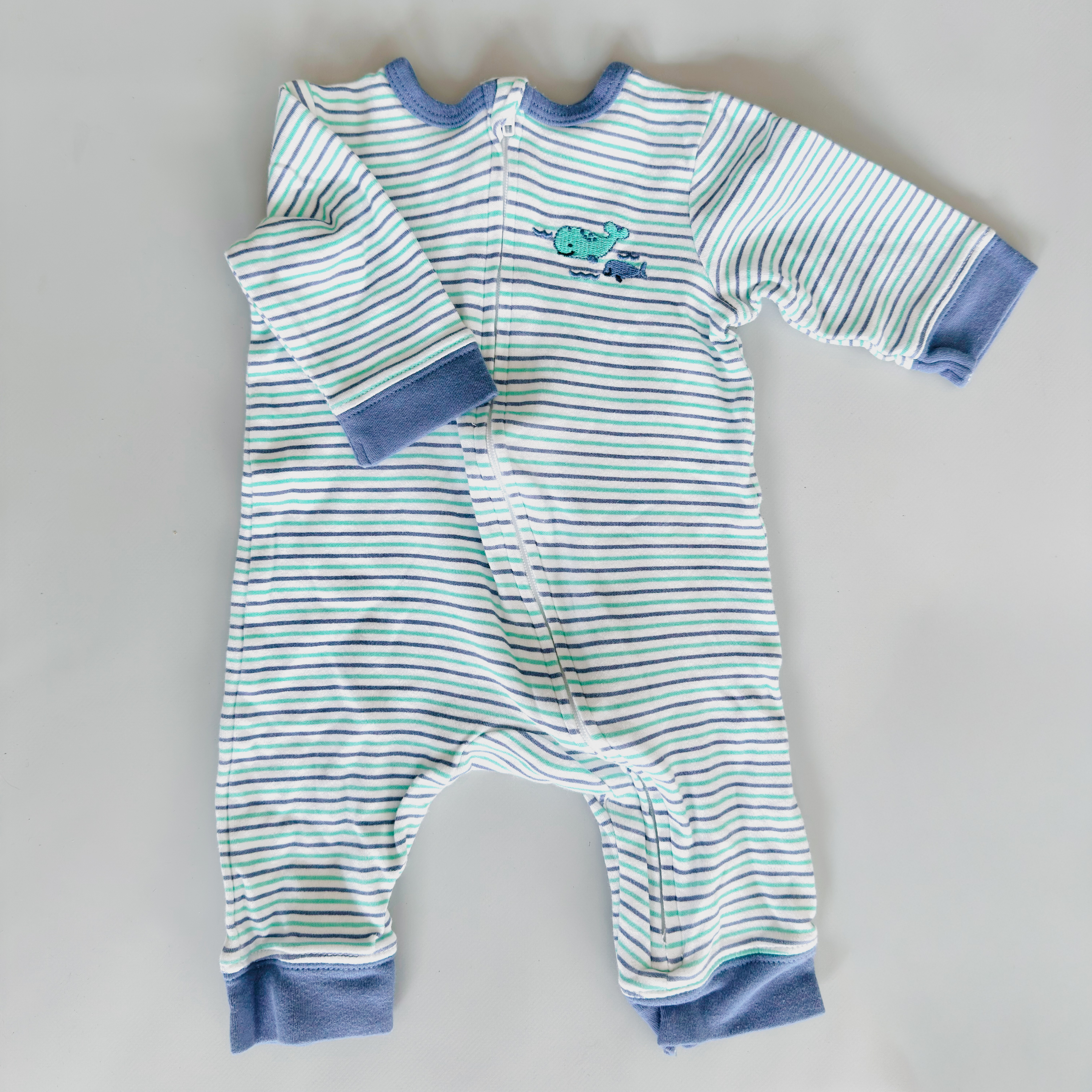 Baby Boy Jumpsuits Bundle - 0-3 and 3-6 Months - photo 5