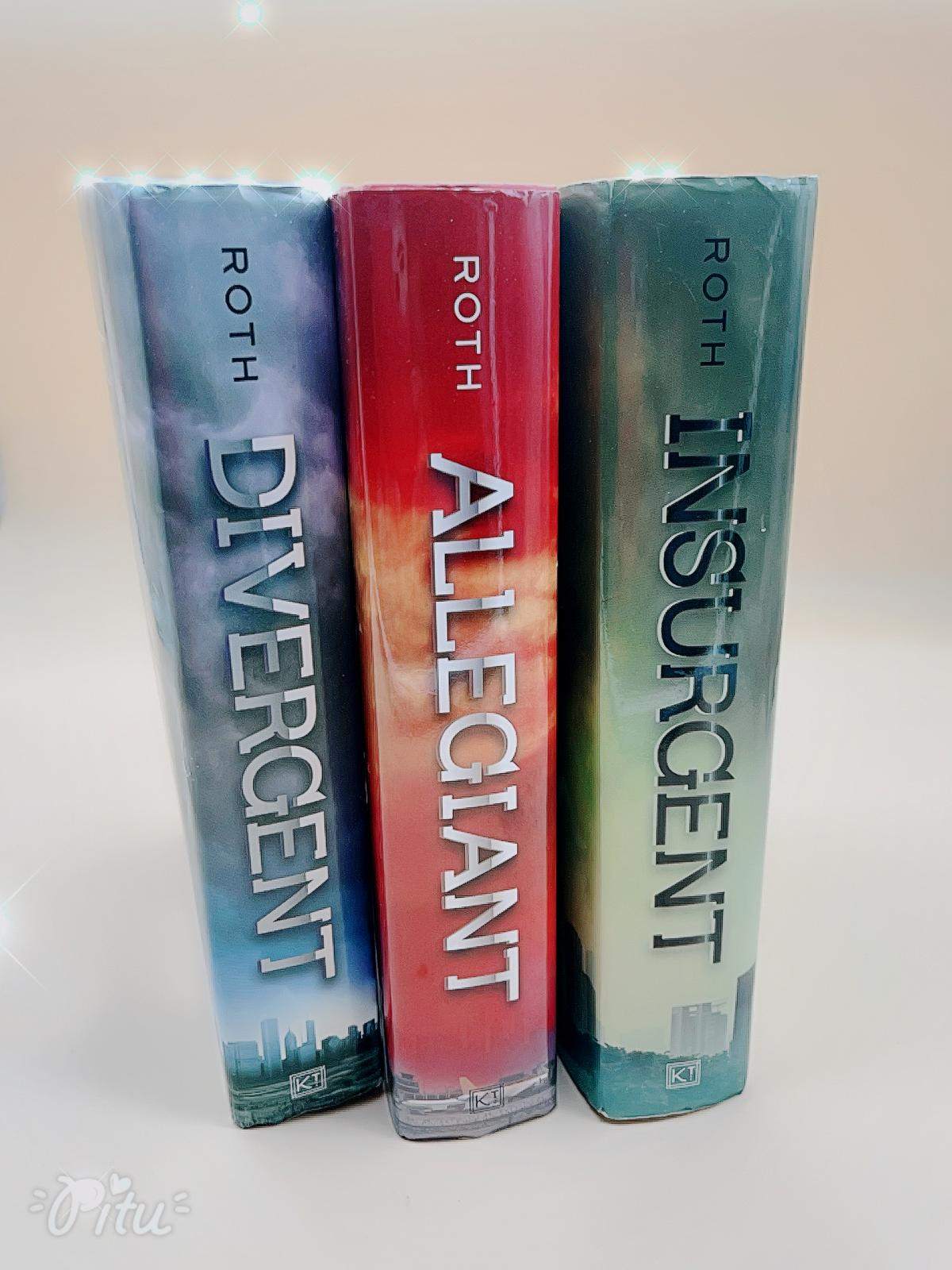 Divergent,Insurgent, Allegiant by Veronica Roth