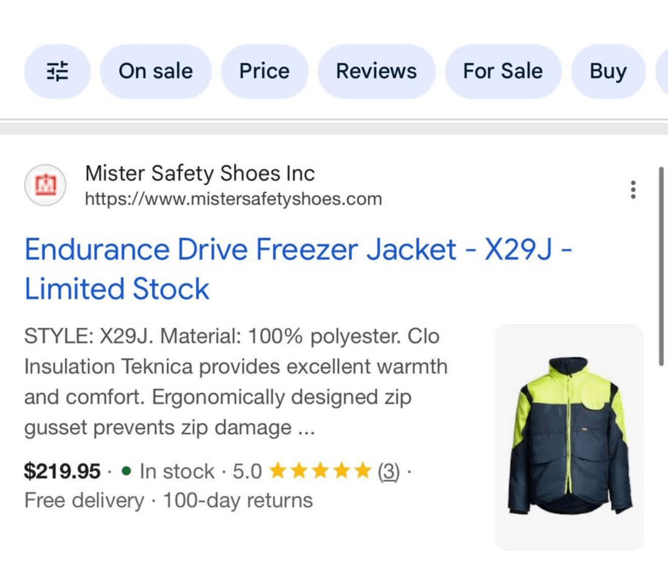 Brand New FlexiTog Freezer Jacket M + Bib Overalls S - photo 4