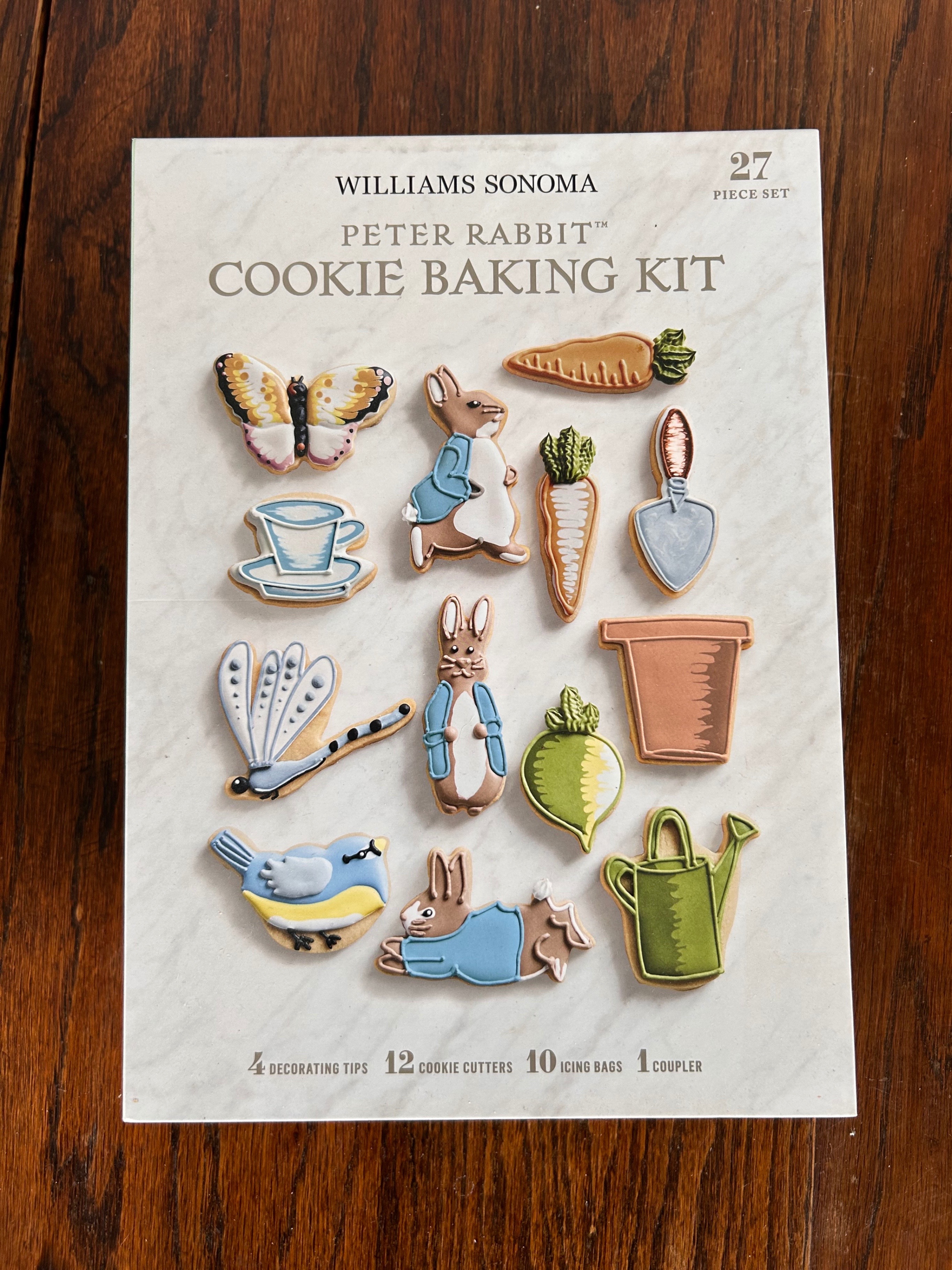 Williams Sonoma Peter Rabbit Cookie Baking Kit