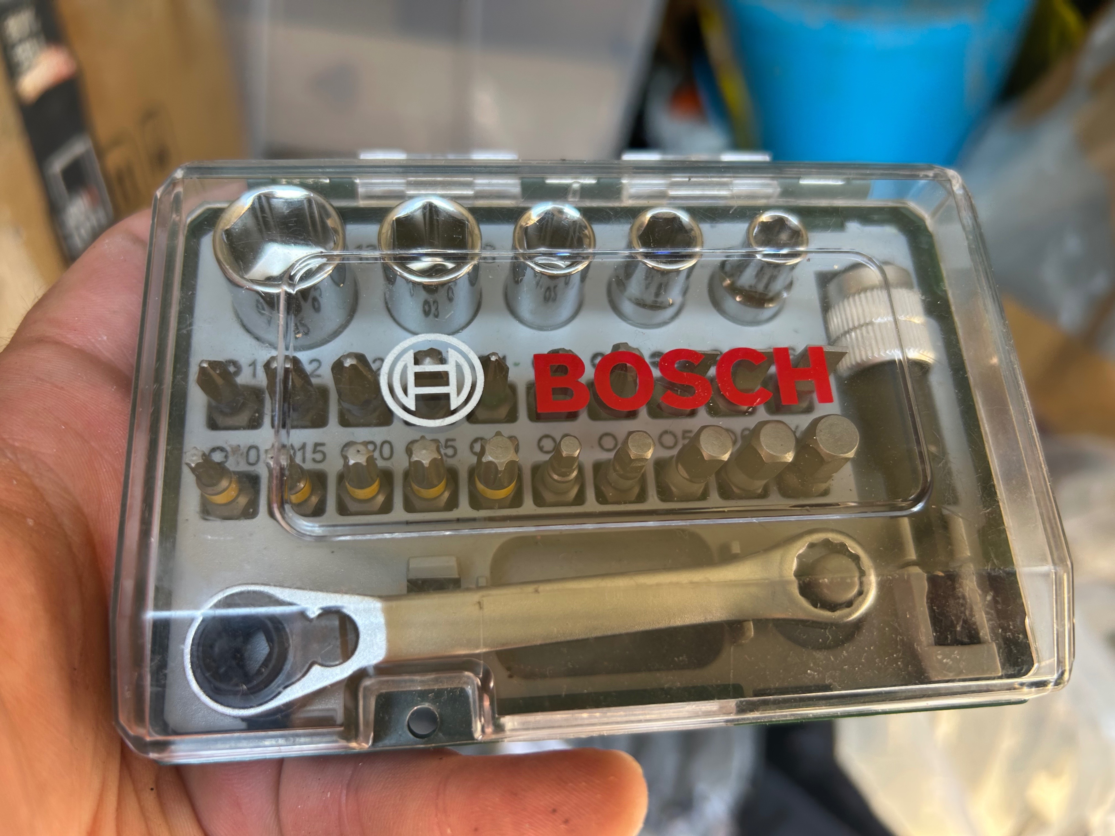Bosch Ratchet Screwdriver Kit