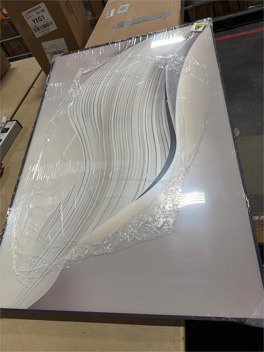 Abstract Wave Wall Art Set (3 pieces) - photo 2