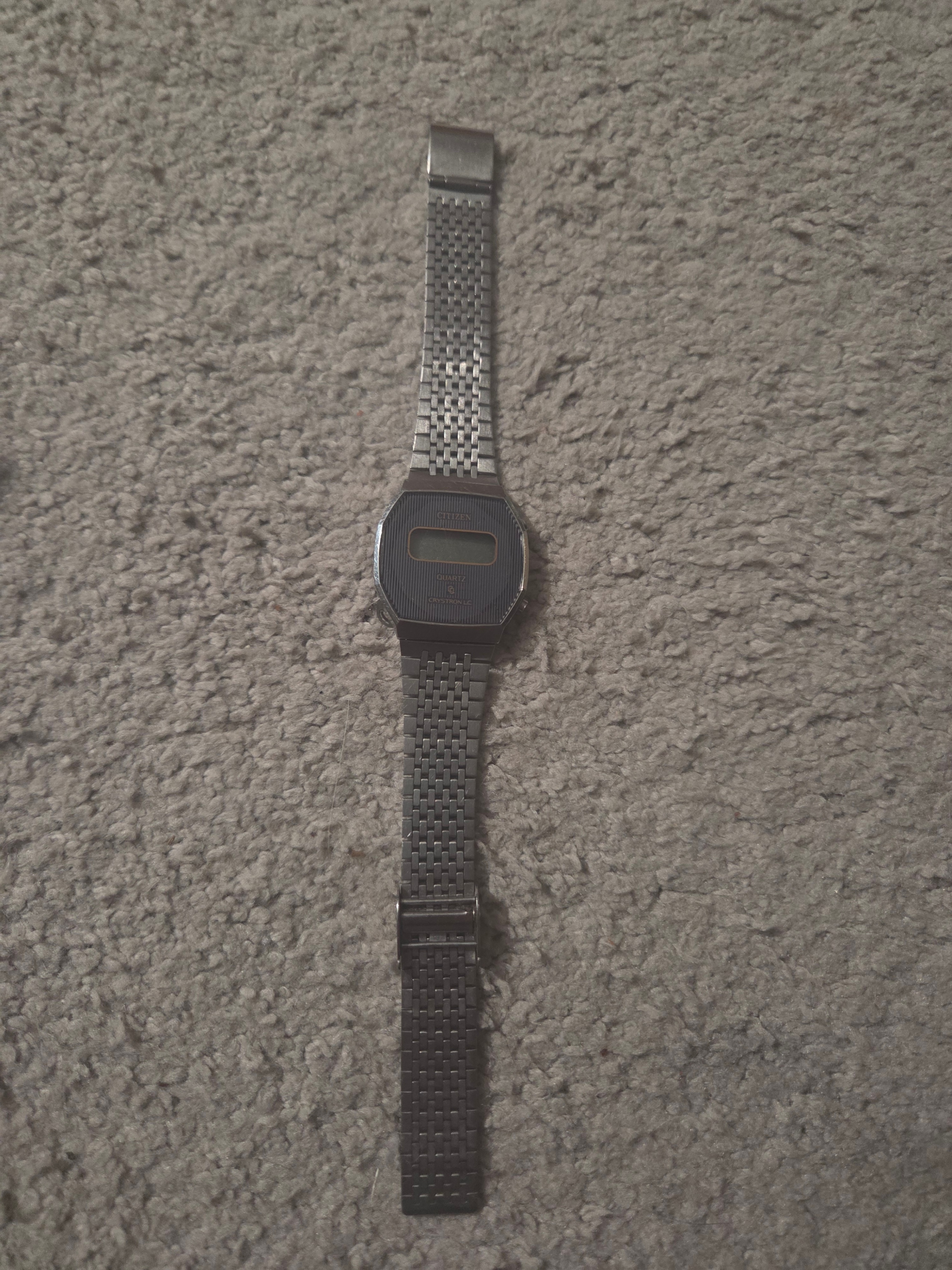 Vintage 1970s Citizen Quartz Digital Watch (Needs Minor Repair