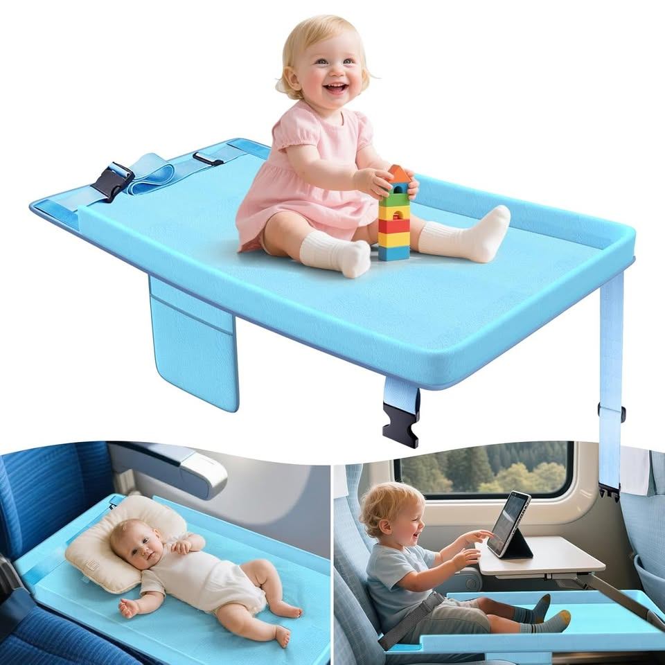 NEW~ Kids Travel Bed, Portable for Airplane/Train/Bus
