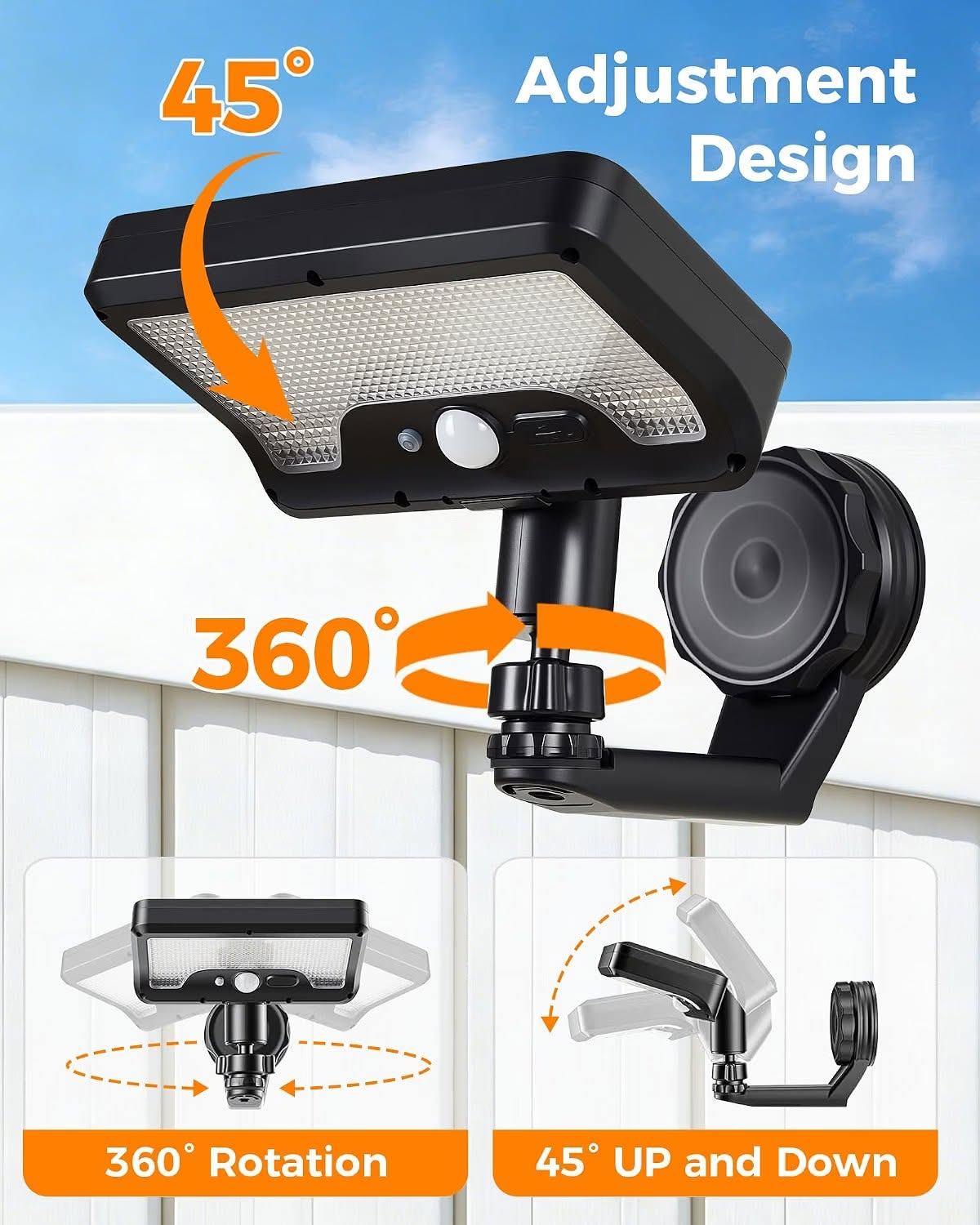 Magnetic Solar Motion Sensor Light - photo 5