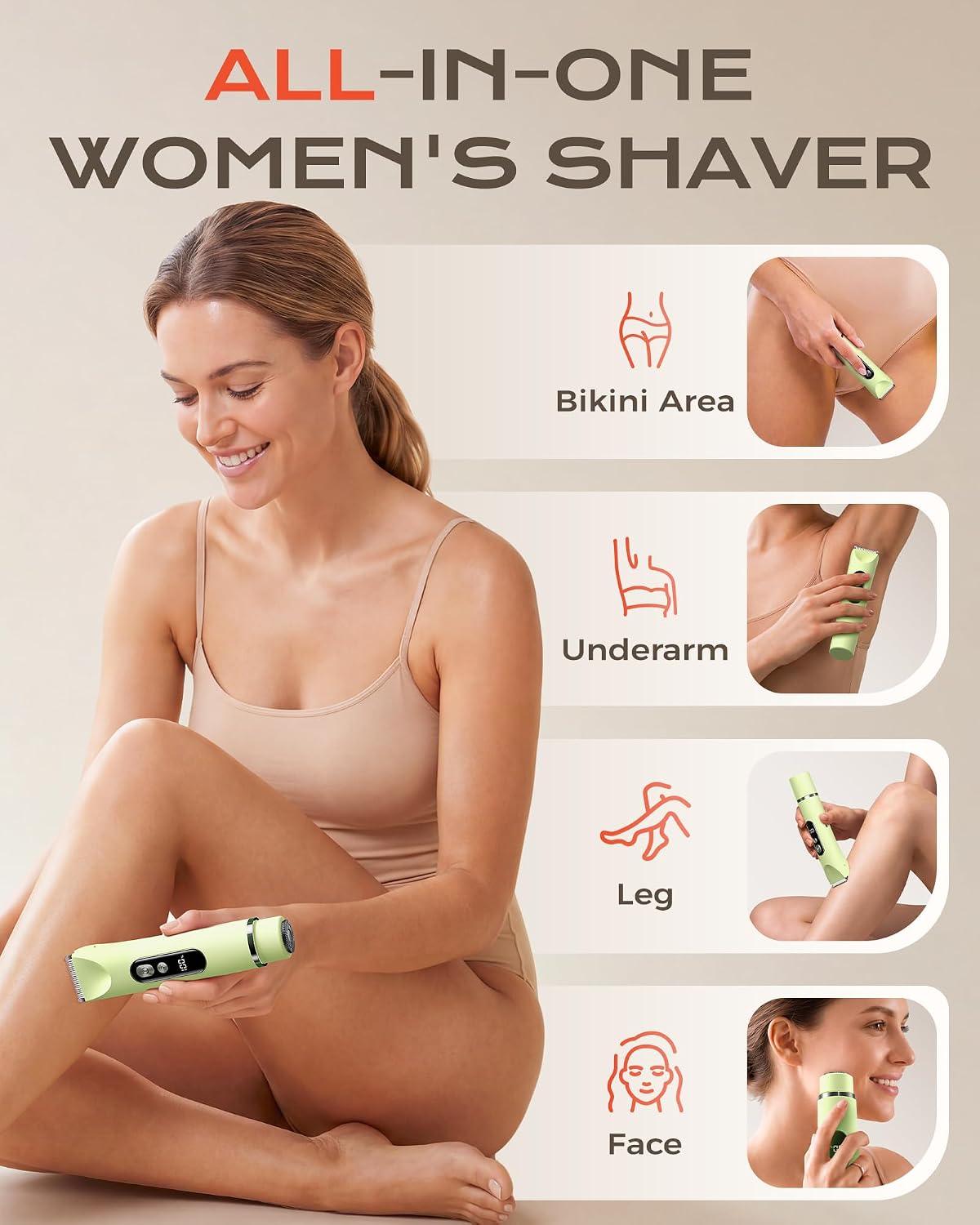 Women's 2-in-1 Electric Shaver/Trimmer - photo 5