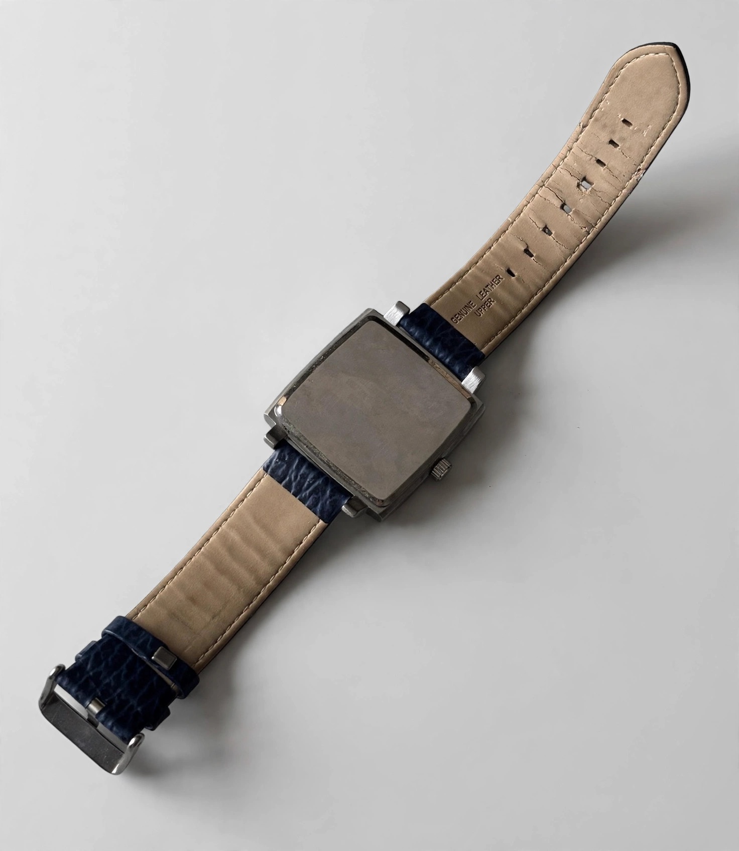 Doctor Who 2009 TARDIS Watch Square Police Box Dial Blue Strap - photo 4