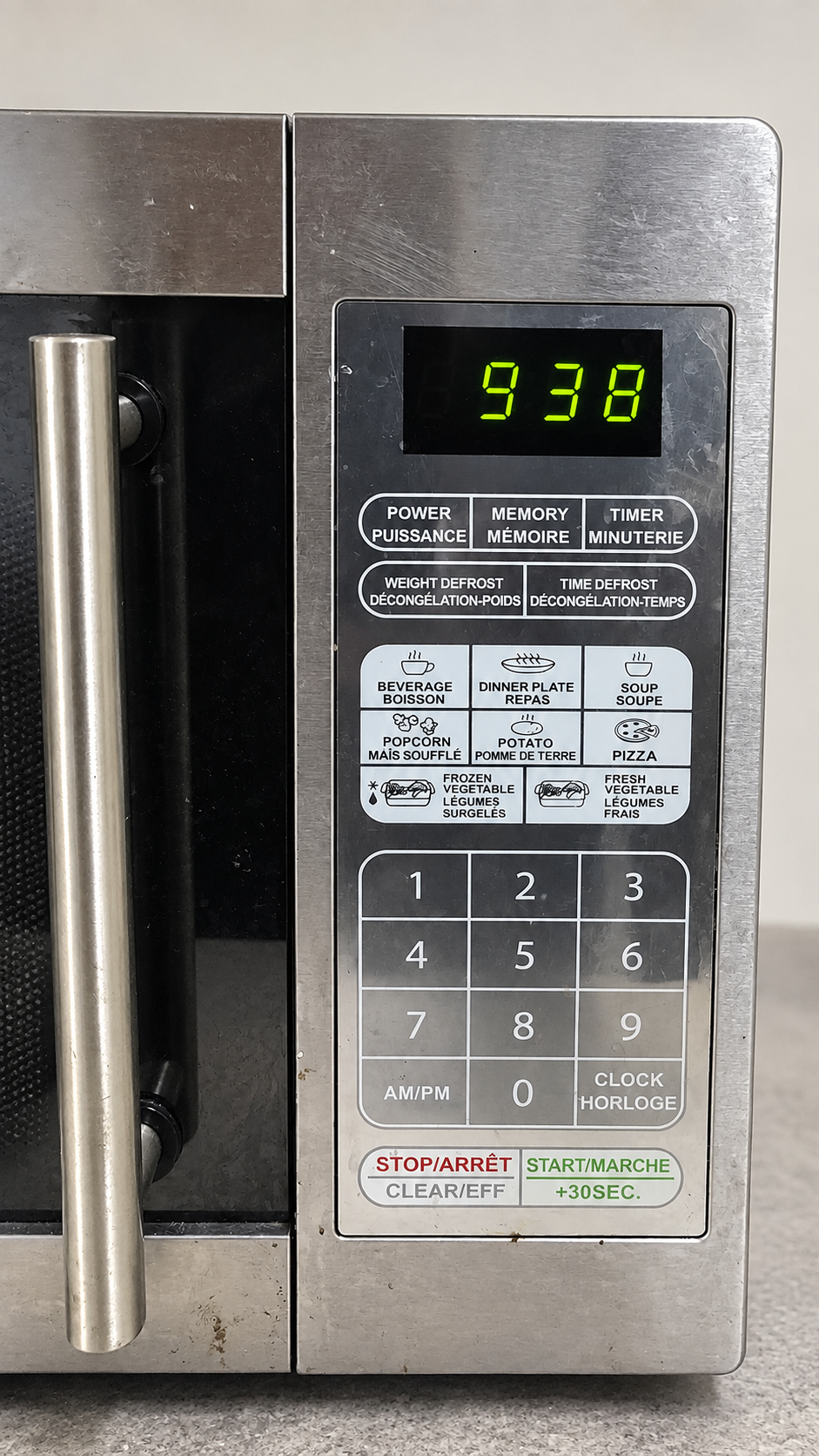 SANYO Euro Touch Stainless Steel Countertop Microwave - photo 3