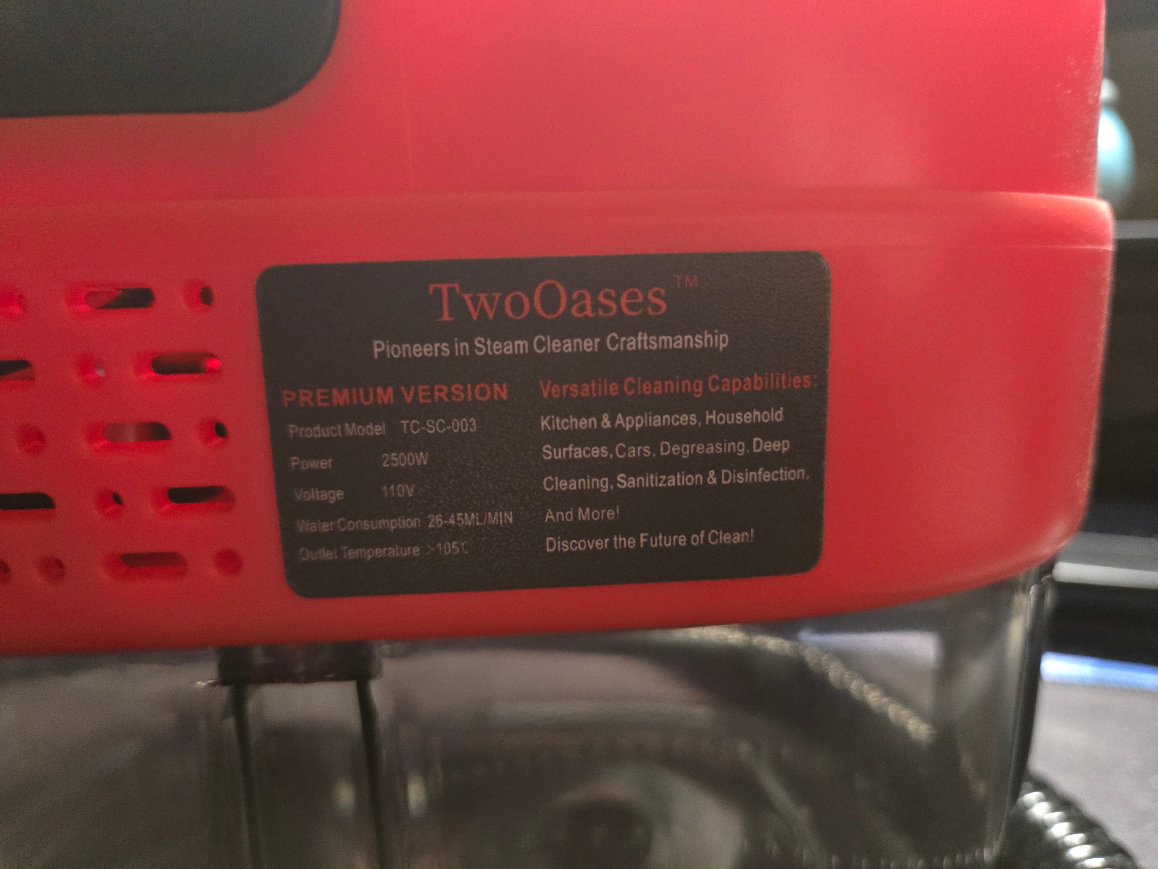 Portable Steam Cleaner - photo 2
