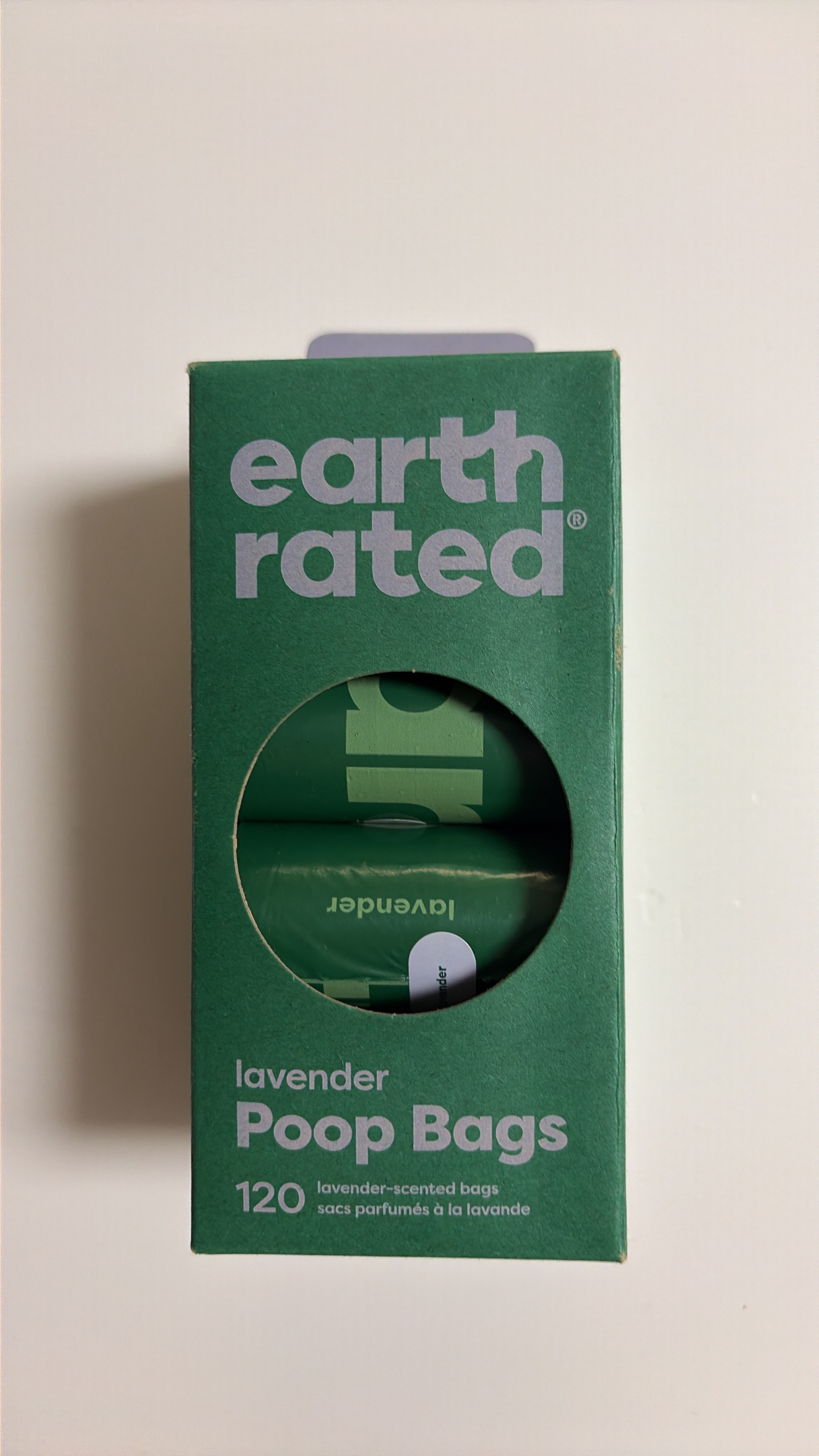 Brand New Earth Rated Lavender Scented Dog Poop Bags - 120 Bags