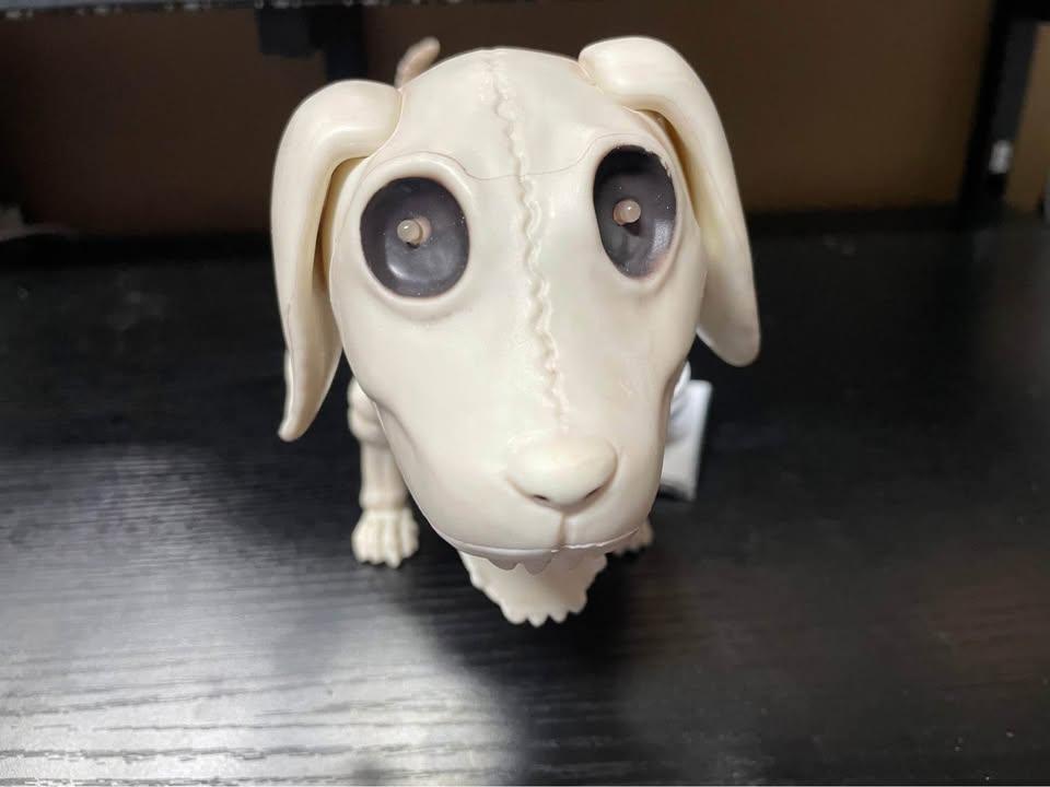 NEW - barking skeleton dog - photo 2