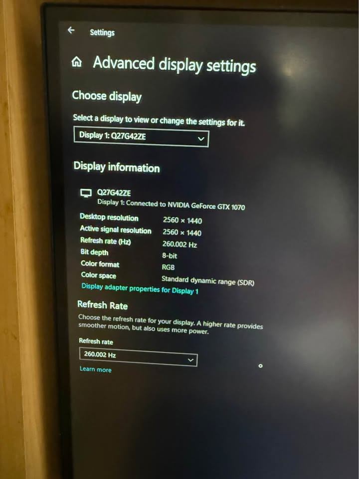 AOC Gaming Monitor 27 inch QHD (Q27G42ZE) - photo 3
