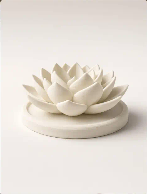 Lotus Incense Holder, 3D Printed