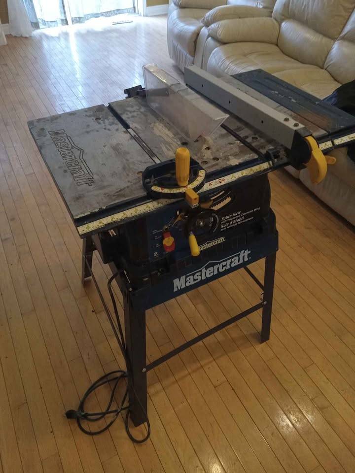 Mastercraft table saw - photo 2