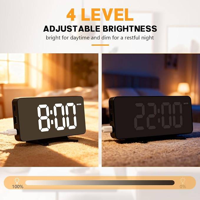 Digital Electronic Alarm Clock - photo 5