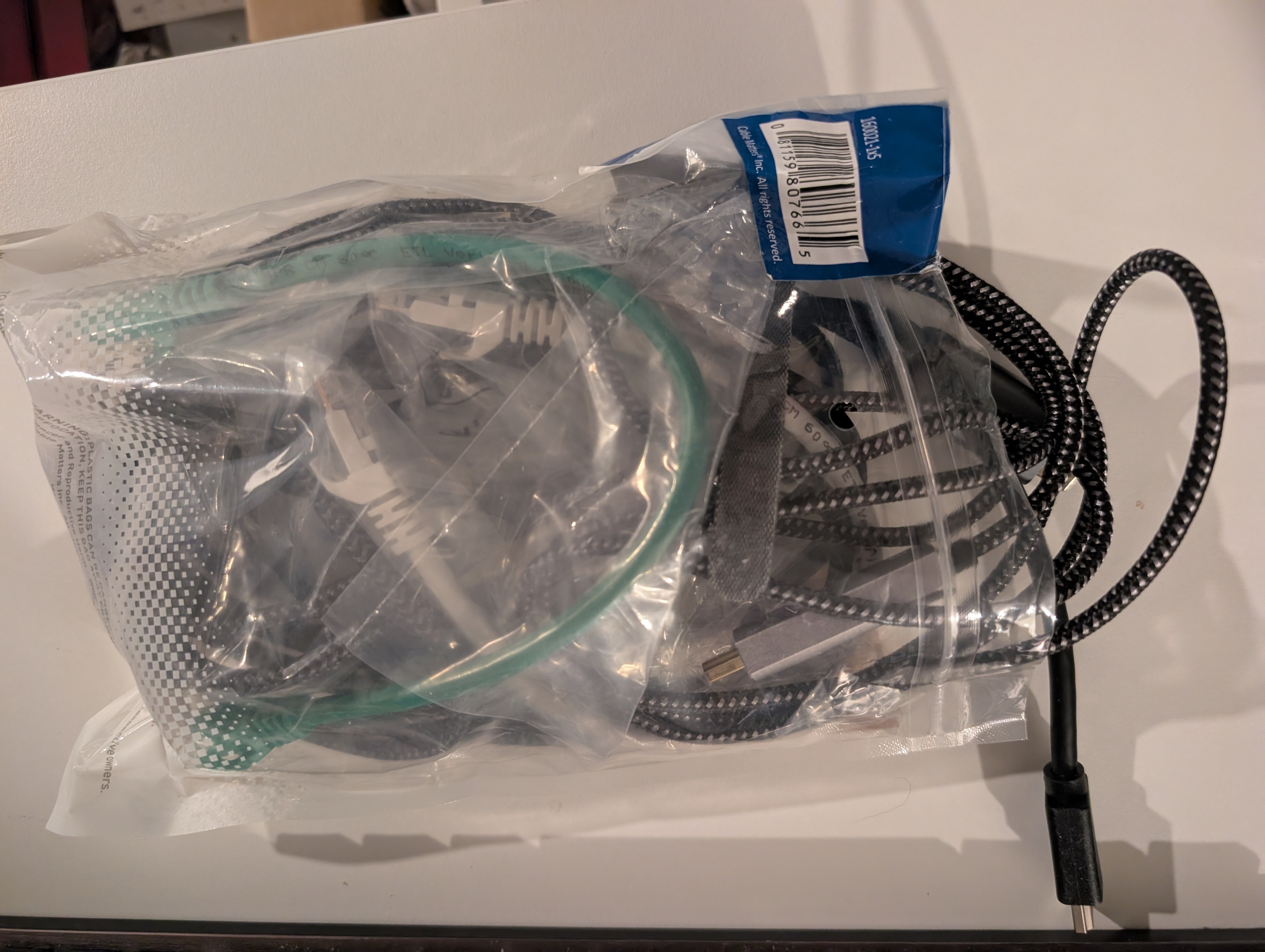 Assorted Computer Cable Bundle – Moving Sale