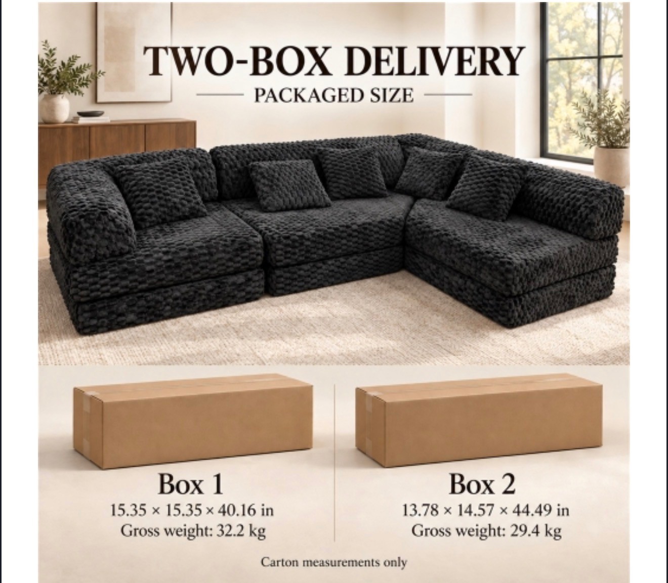 Brand new Modular Floor Sofa only $698 - photo 3